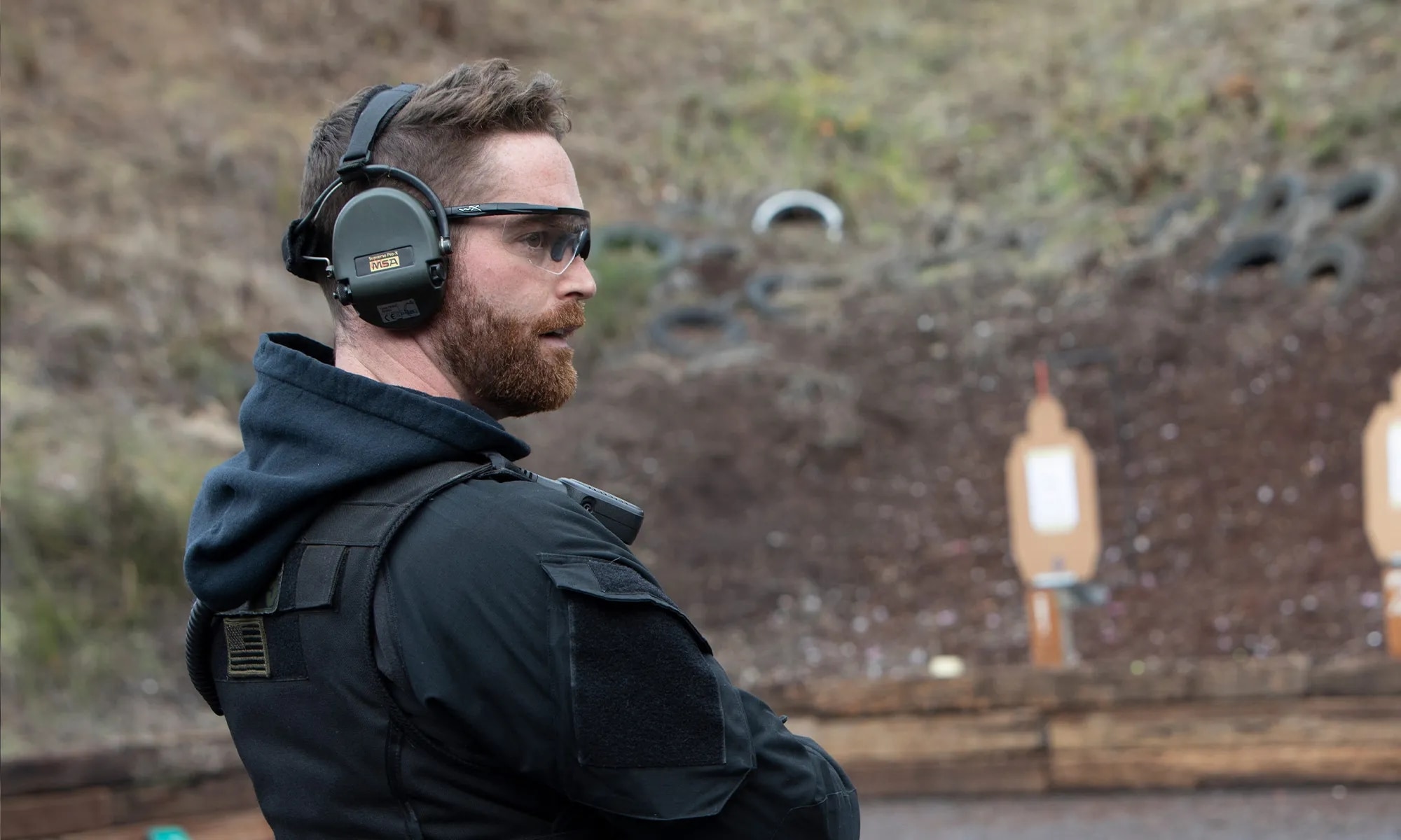 Okulary taktyczne Wiley X Saber Advanced - Clear Matte Black