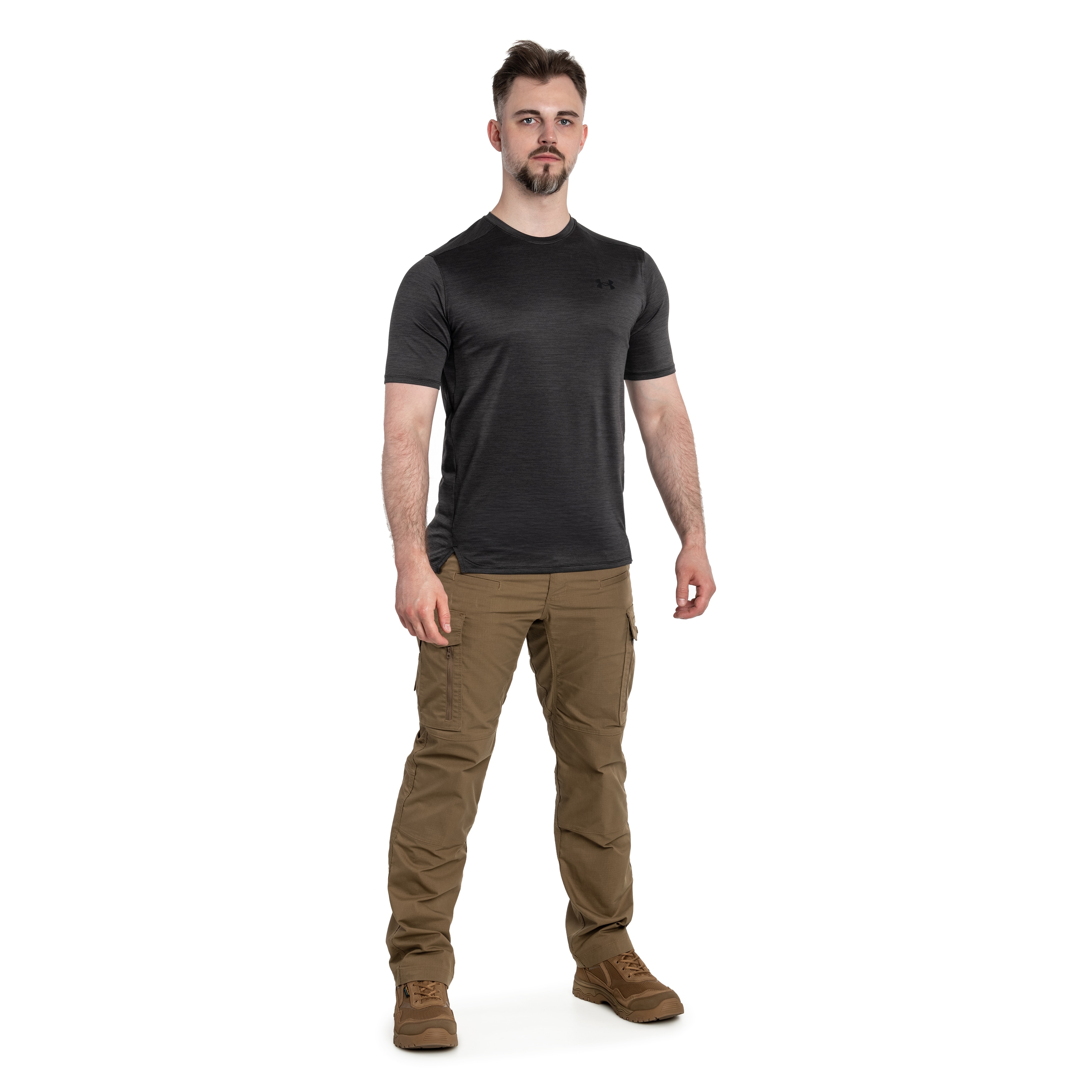 Термоактивна футболка Under Armour UA Tech Vent Short Sleeve - Black