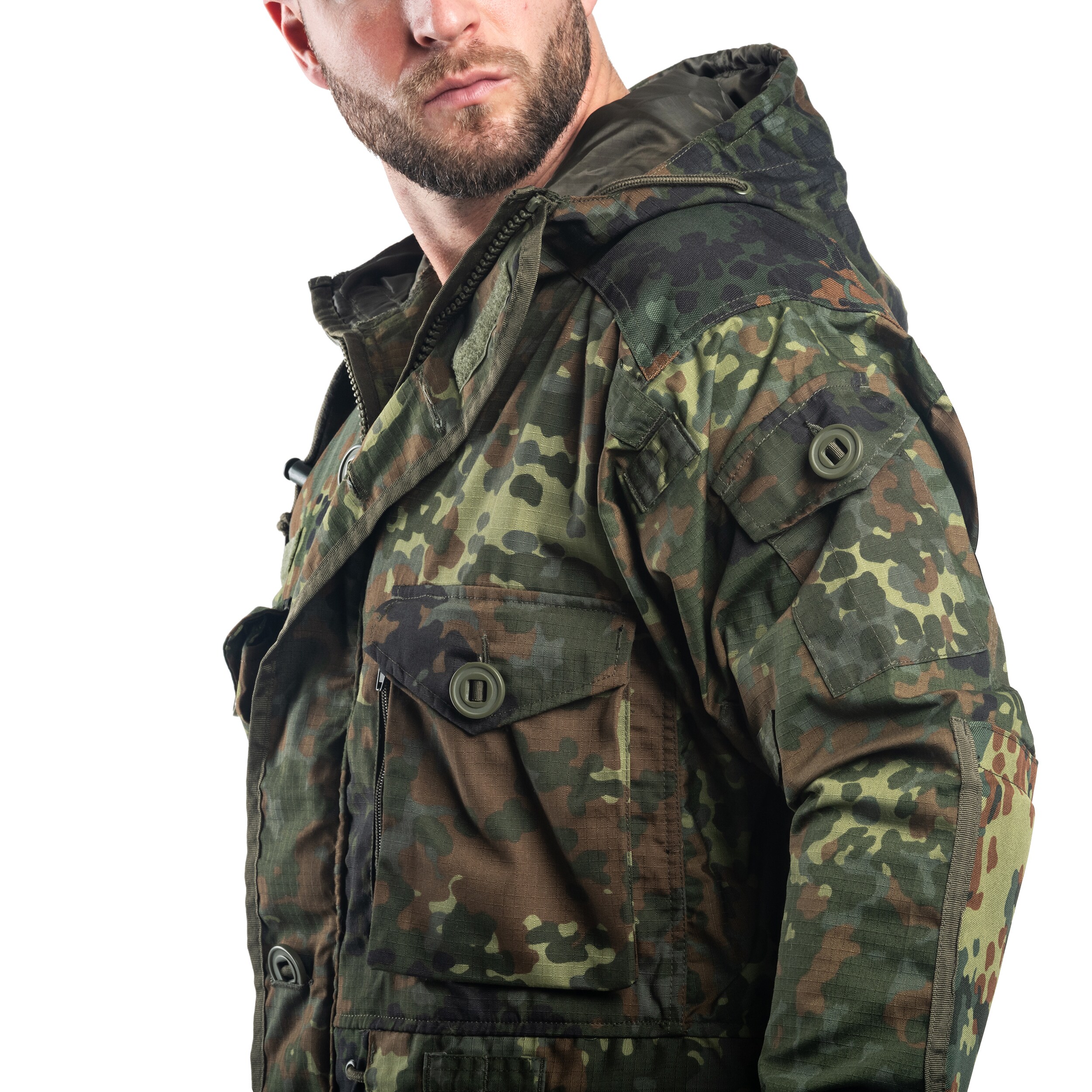 Kurtka Mil-Tec Smock Light Weight - Flecktarn