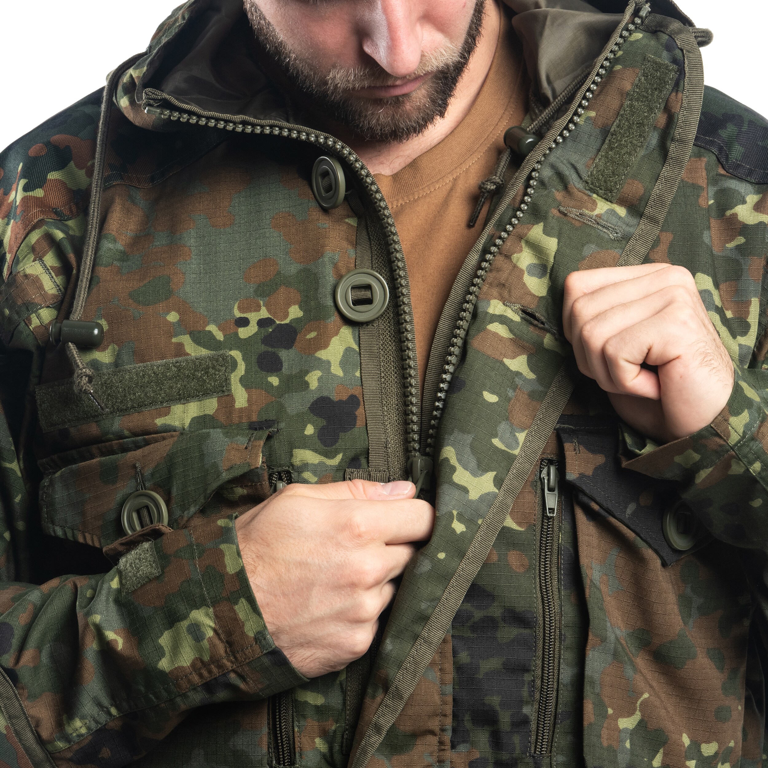 Kurtka Mil-Tec Smock Light Weight - Flecktarn