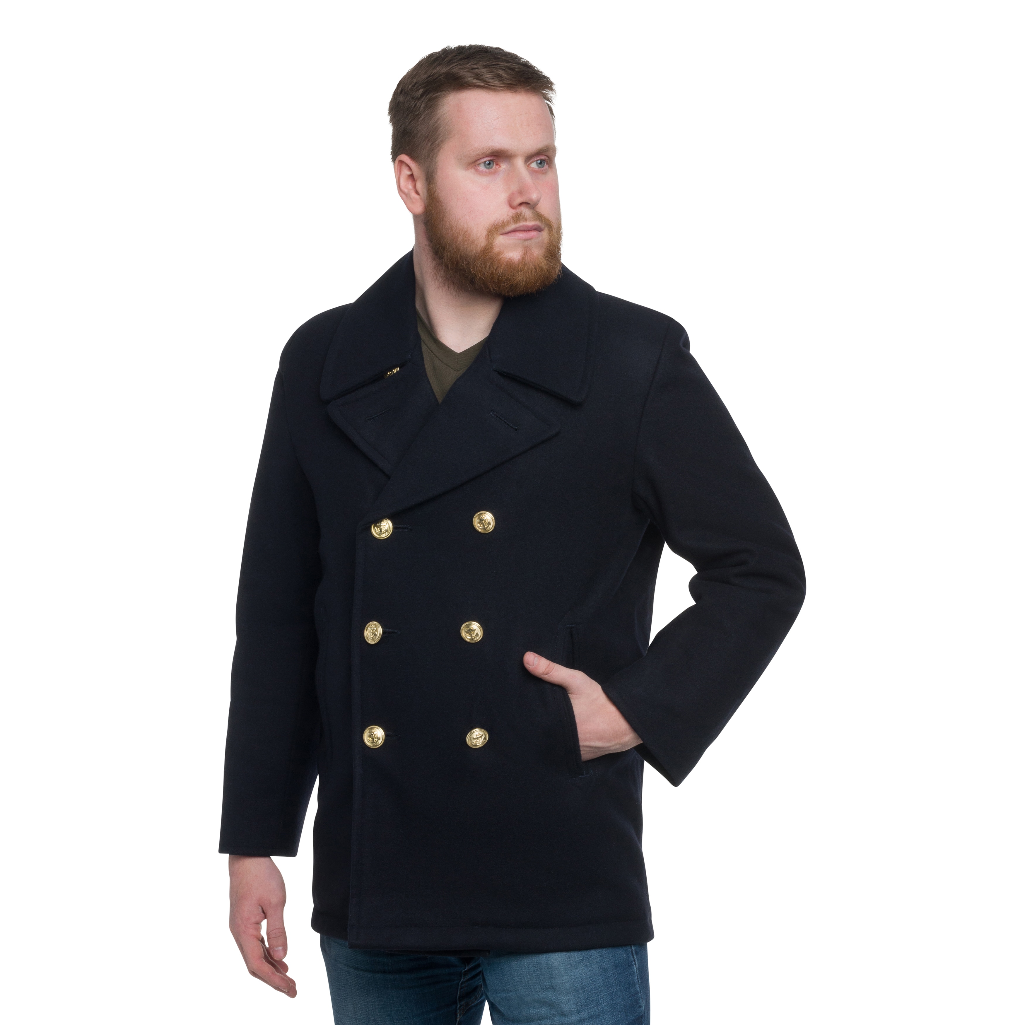 Płaszcz bosmanka Mil-Tec BW Navy Peacoat - Navy