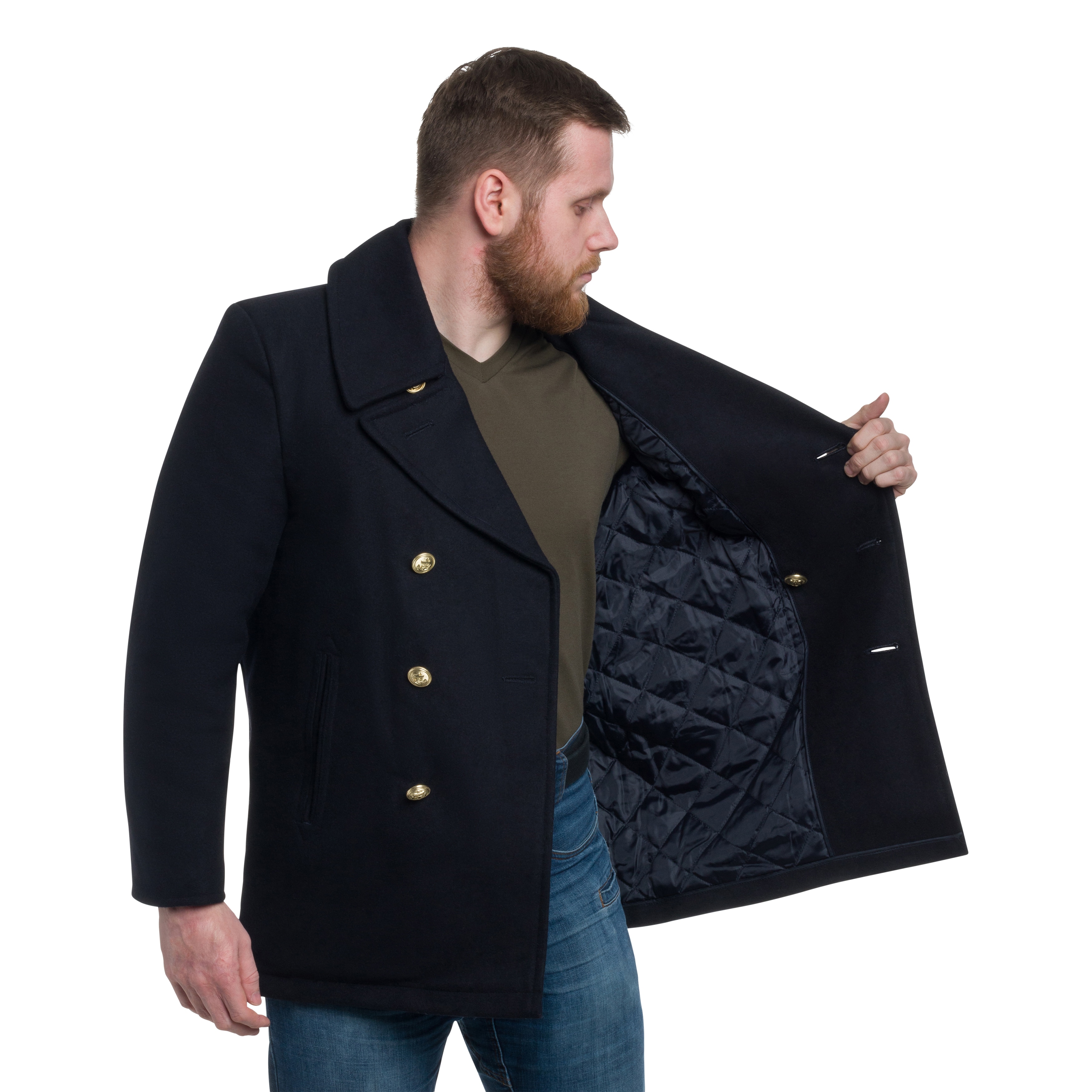 Płaszcz bosmanka Mil-Tec BW Navy Peacoat - Navy
