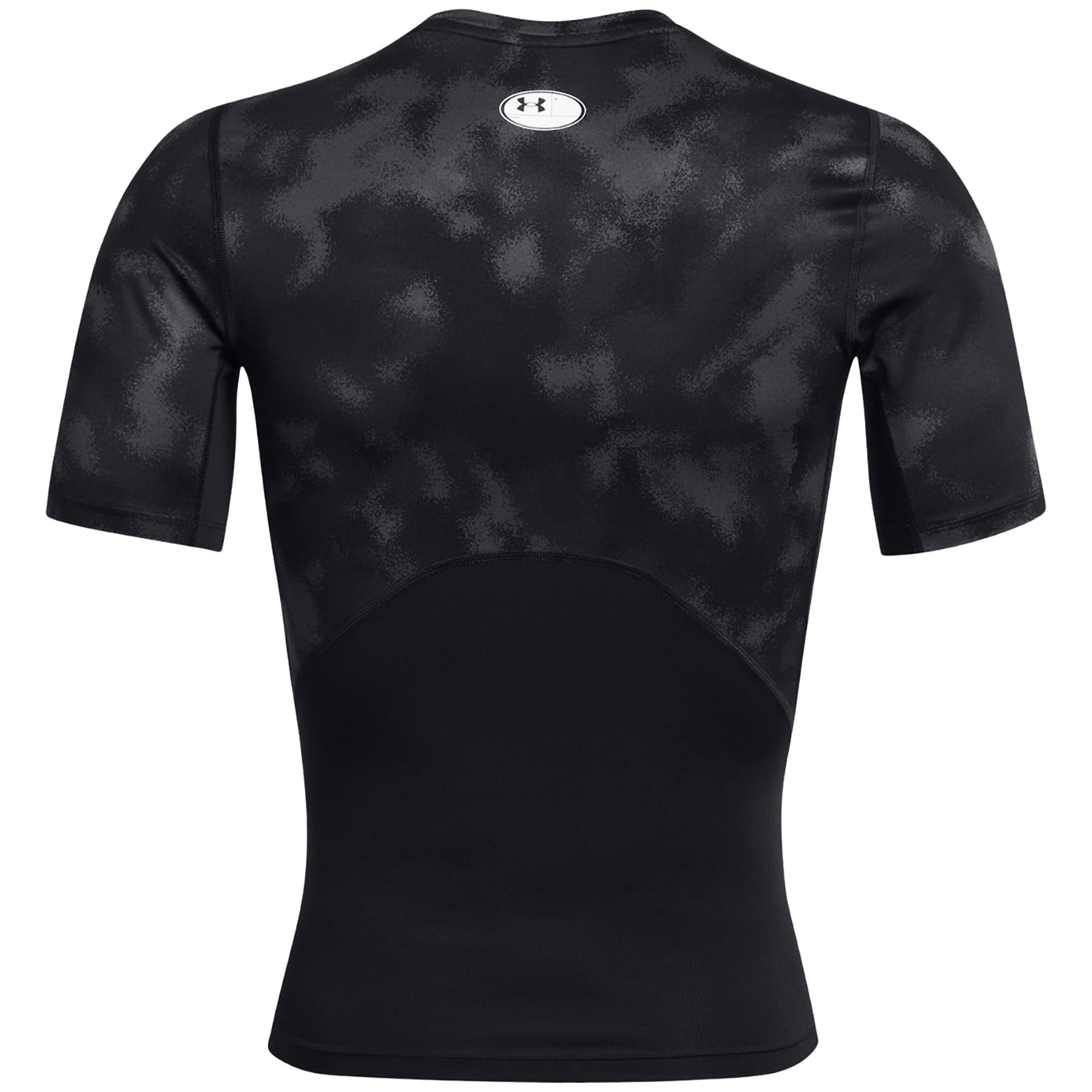 Koszulka termoaktywna Under Armour HeatGear Printed - Black/White