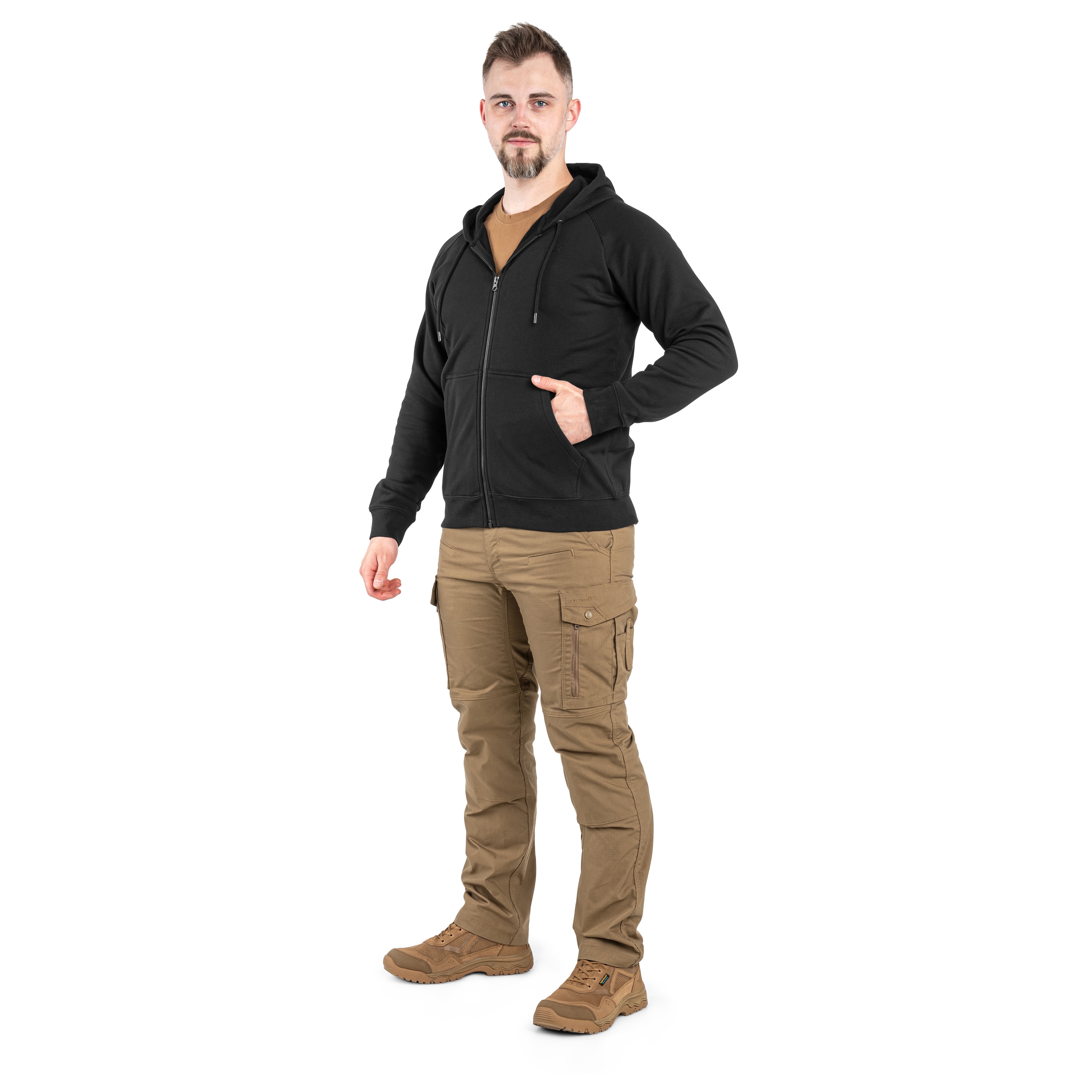 Bluza Pentagon Griffin Hood - Black