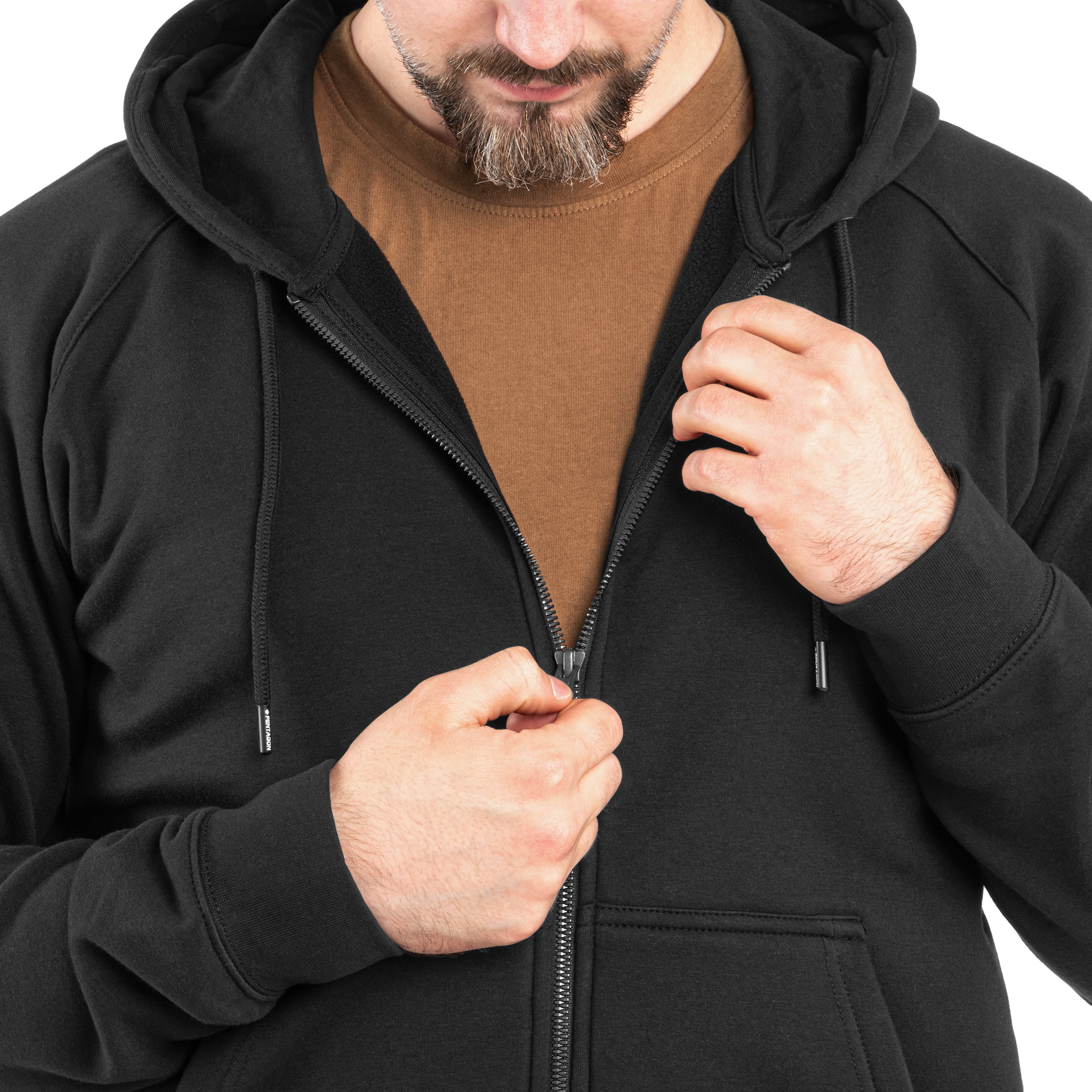 Bluza Pentagon Griffin Hood - Black