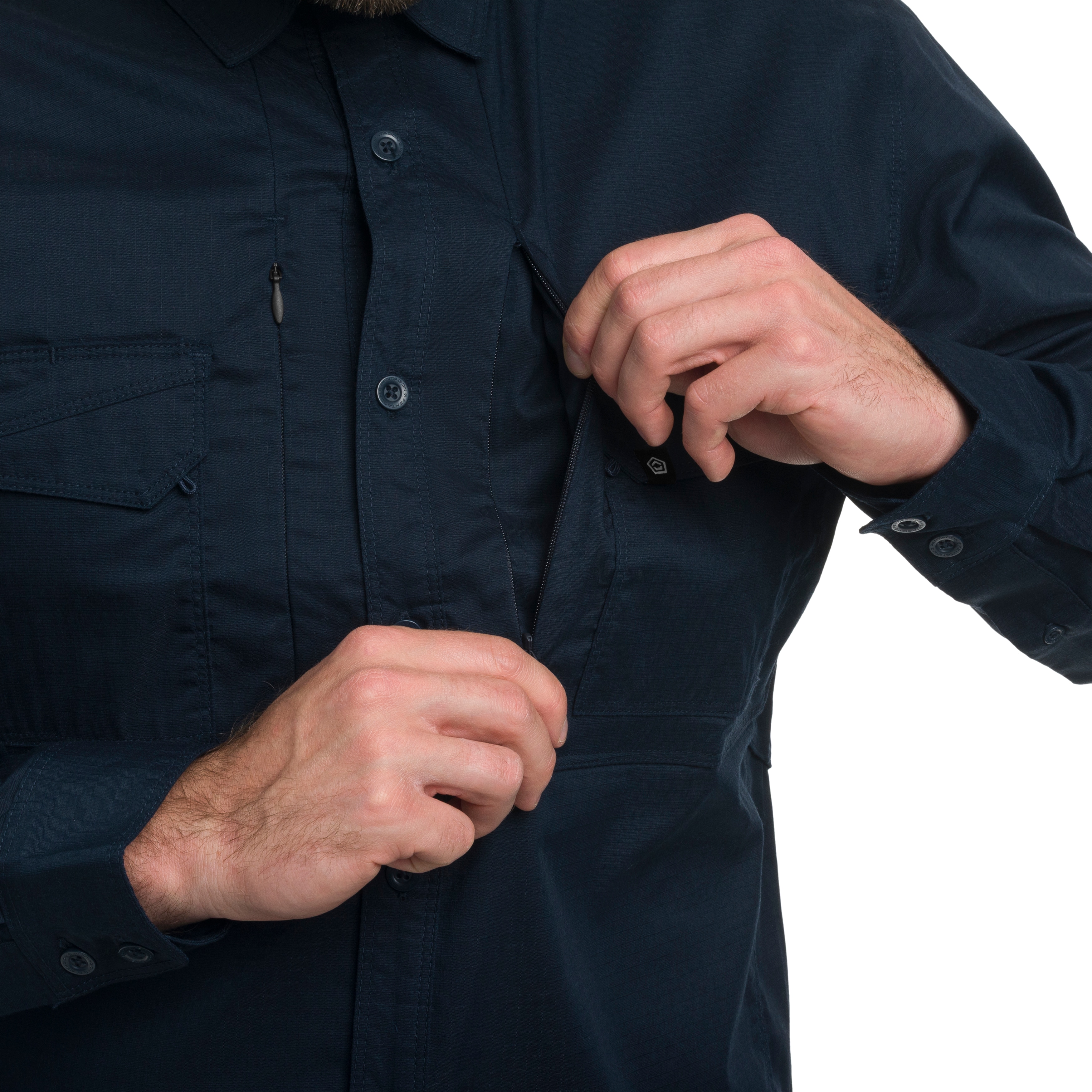 Koszula taktyczna Pentagon Plato Long Sleeve - Midnight Blue