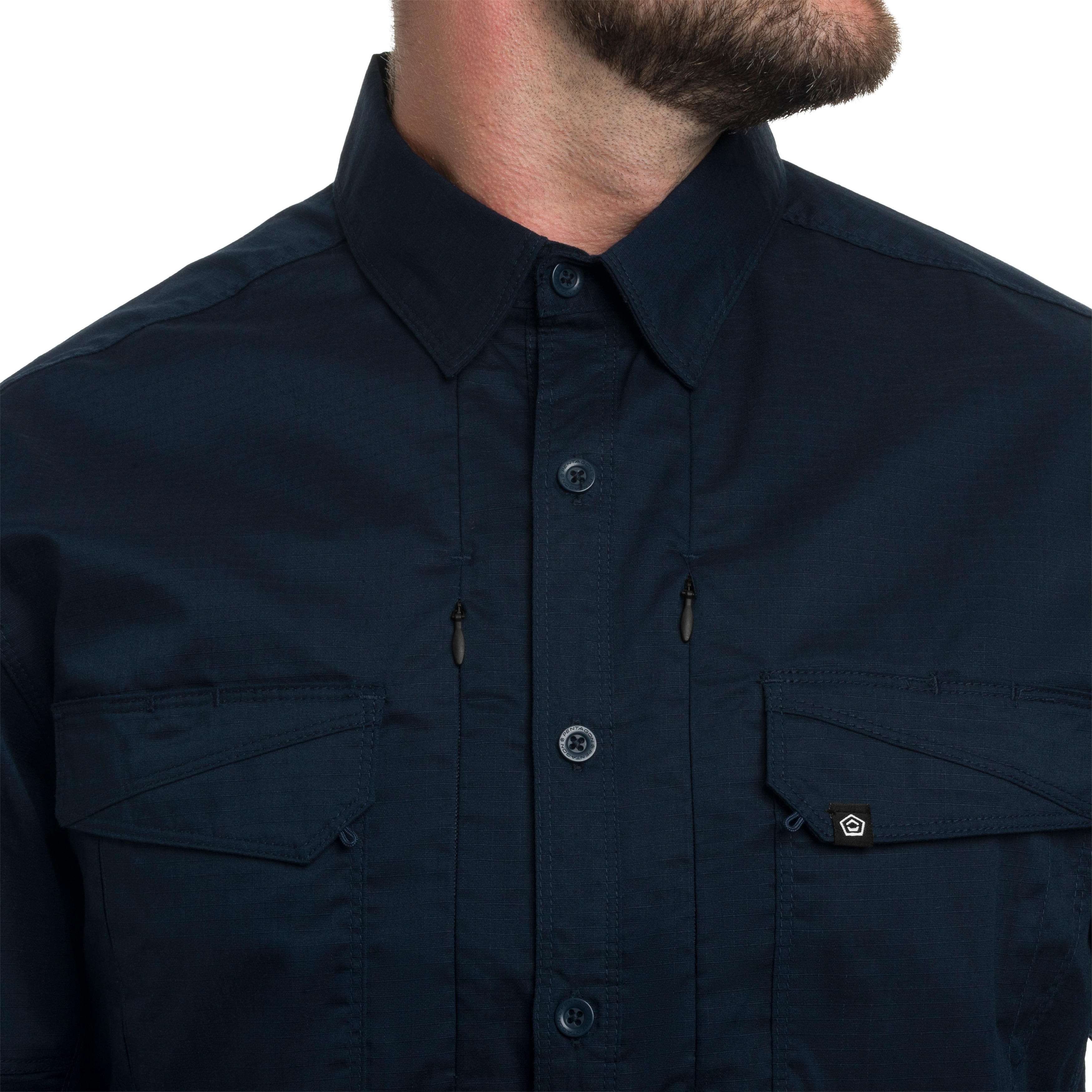 Koszula taktyczna Pentagon Plato Long Sleeve - Midnight Blue