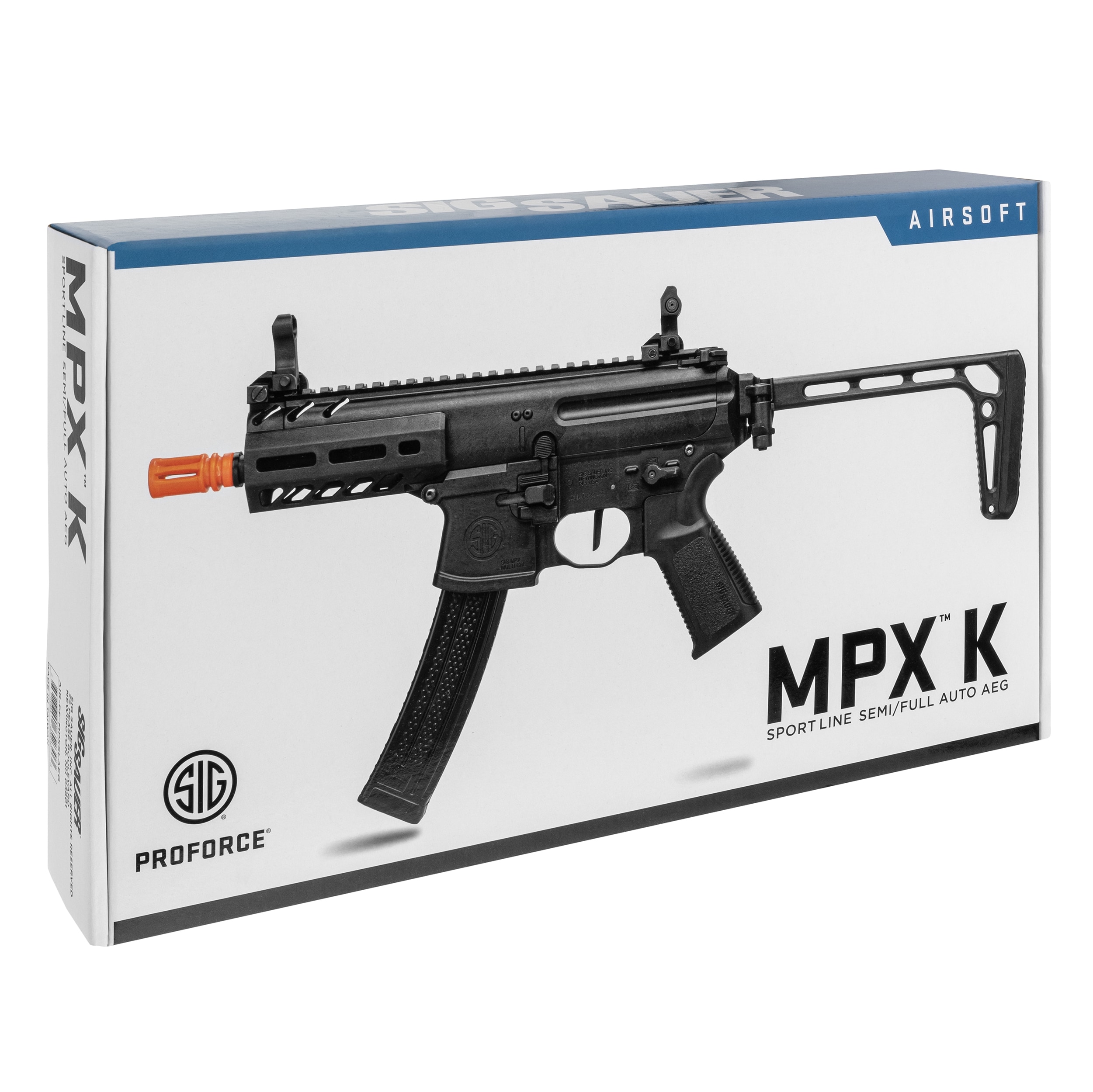 Пістолет-кулемет AEG Sig Sauer ProForce MPX-K Sportline - Black
