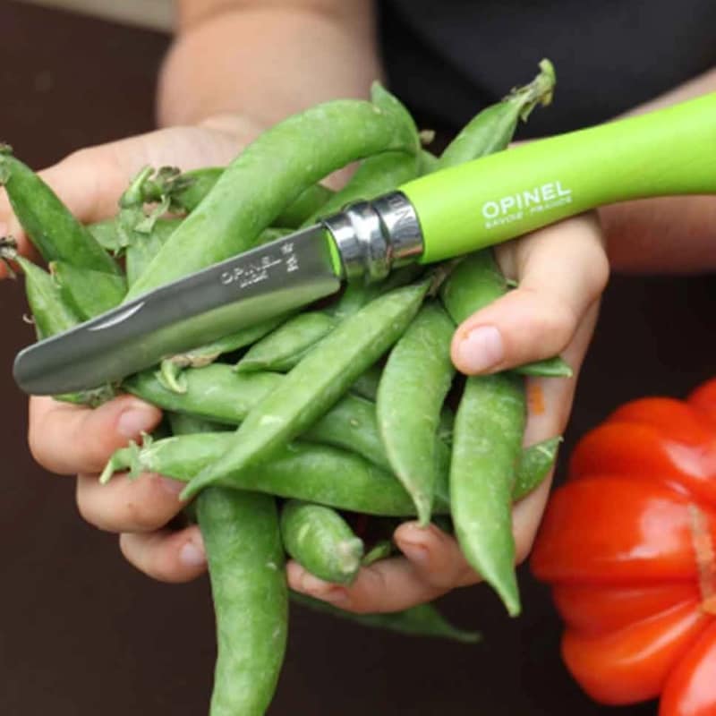 Opinel My First Knife No.7 INOX Folding Knife - Apple