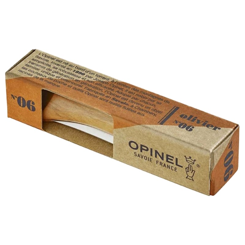 Nóż składany Opinel No.6 INOX Olive