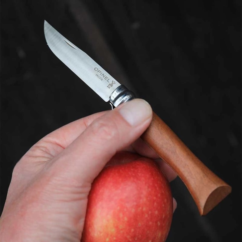 Opinel No.8 Inox Lux Walnut Folding Knife