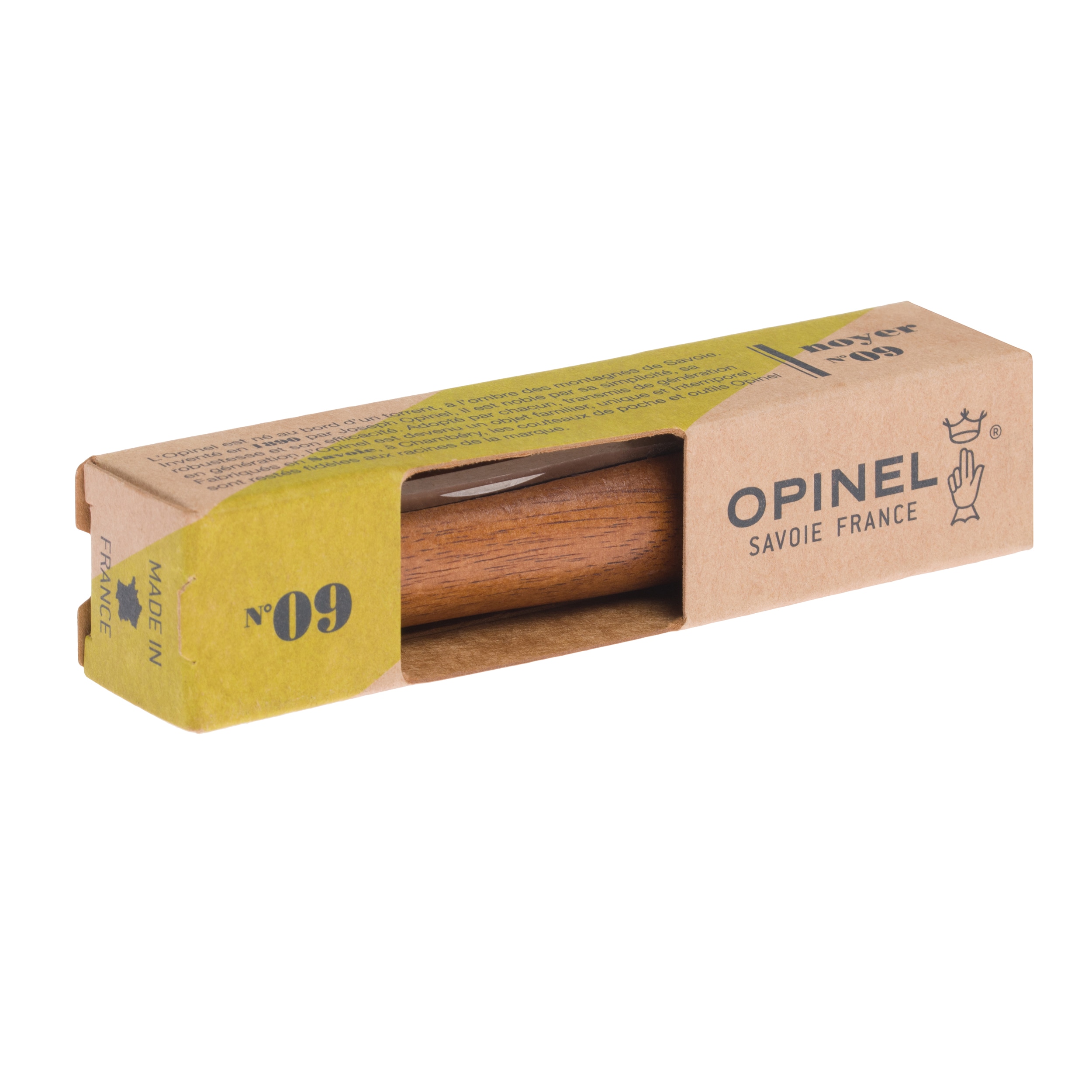 Складаний ніж Opinel No.9 INOX Walnut