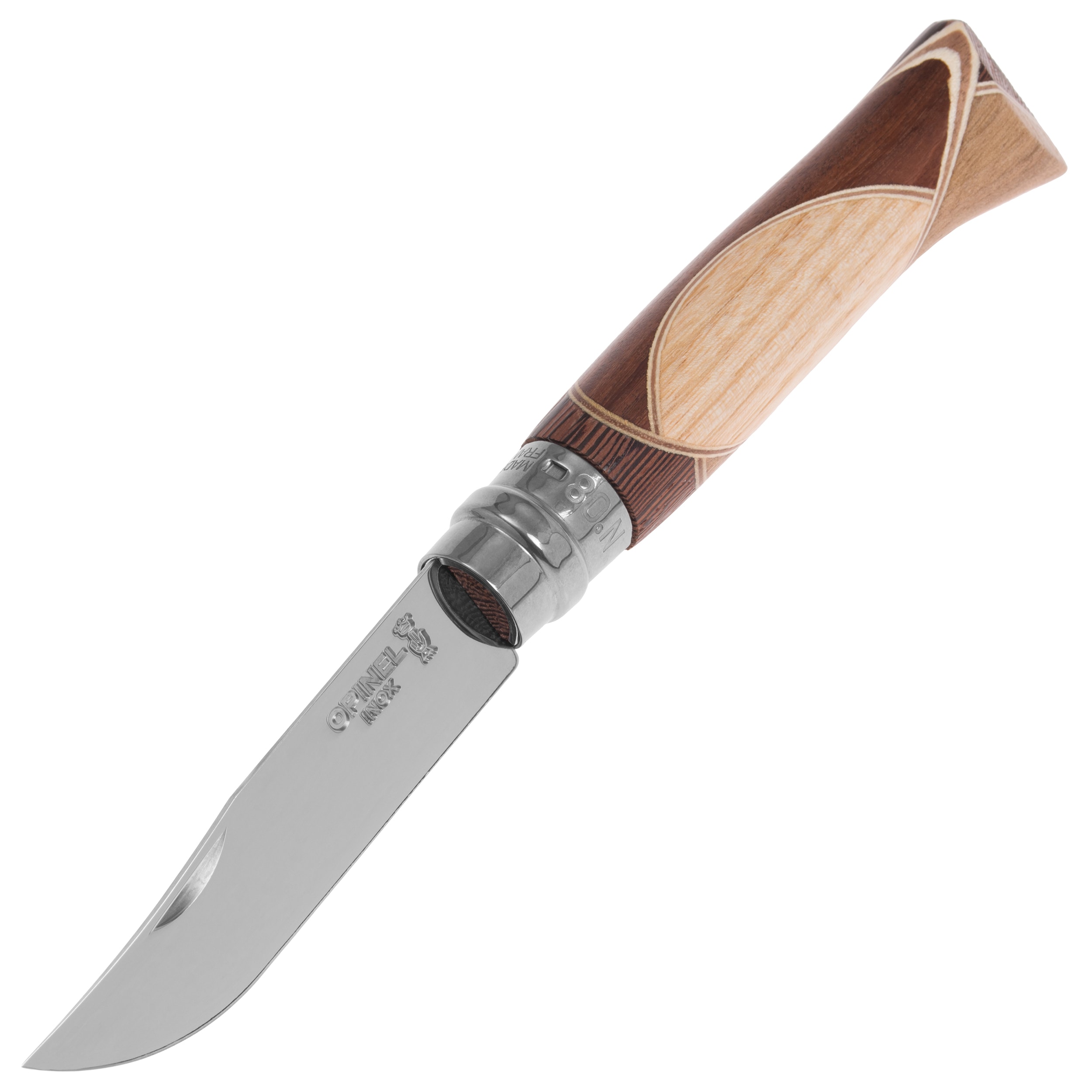 Opinel No.8 INOX Luxury Chaperon Box Folding Knife