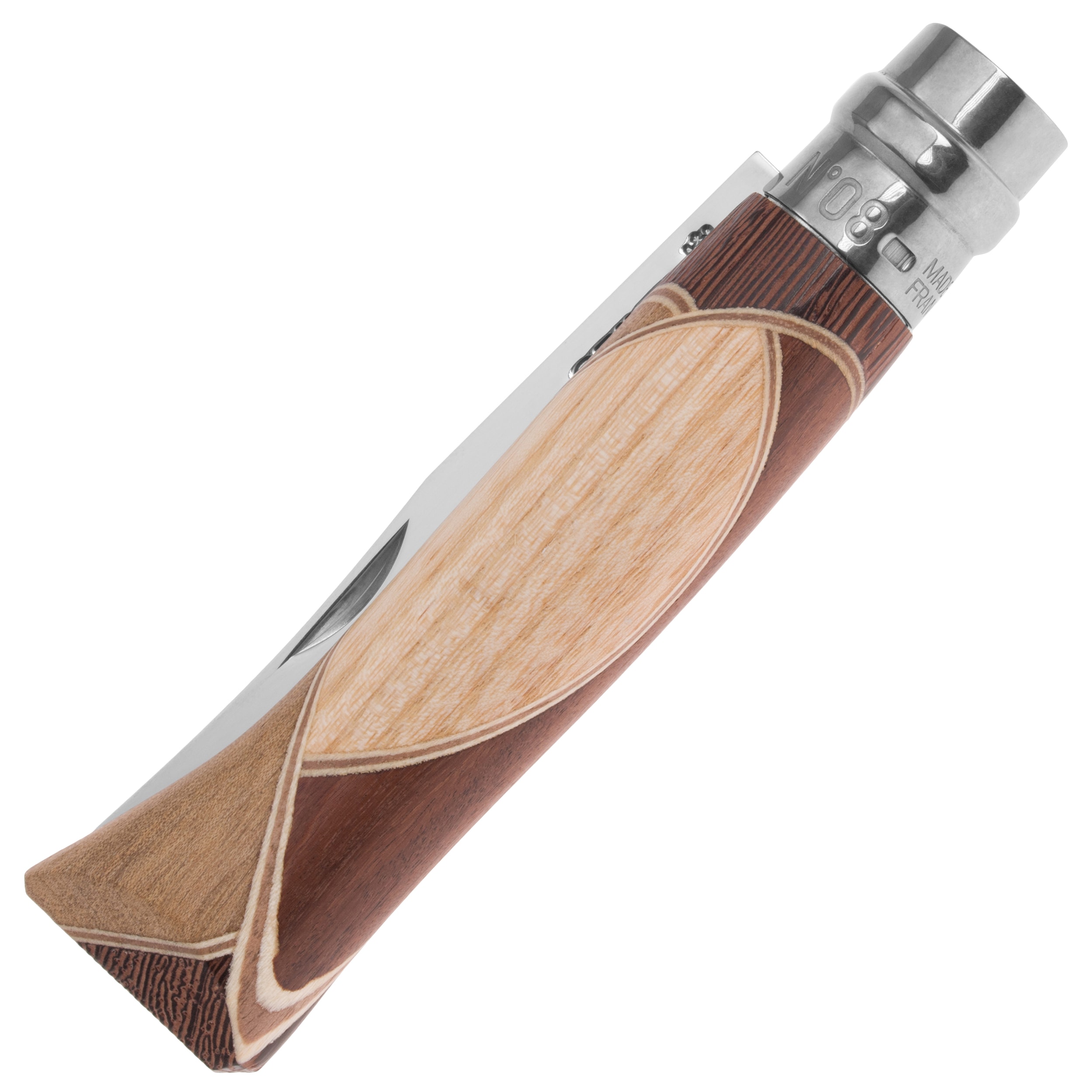 Opinel No.8 INOX Luxury Chaperon Box Folding Knife