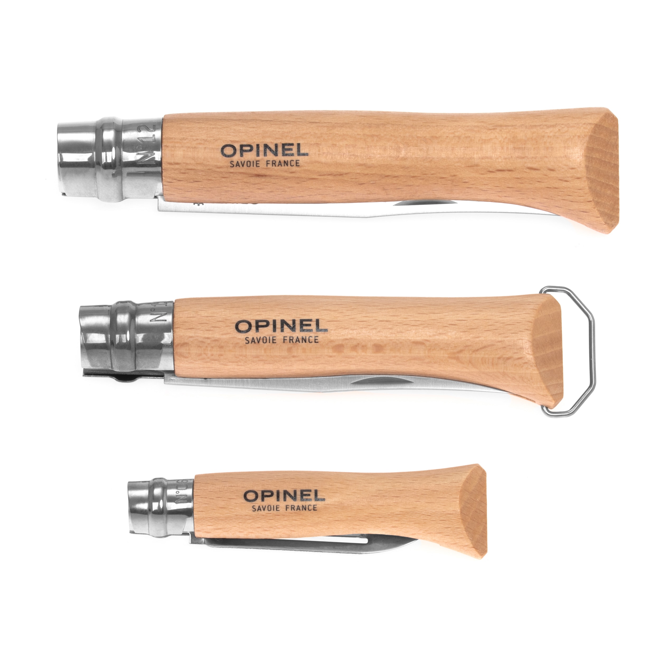 Набір кухонних ножів Opinel Nomad Cooking Kit