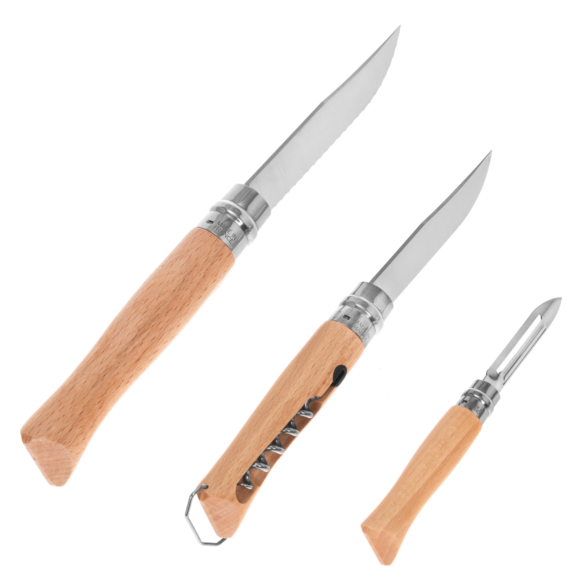 Набір кухонних ножів Opinel Nomad Cooking Kit