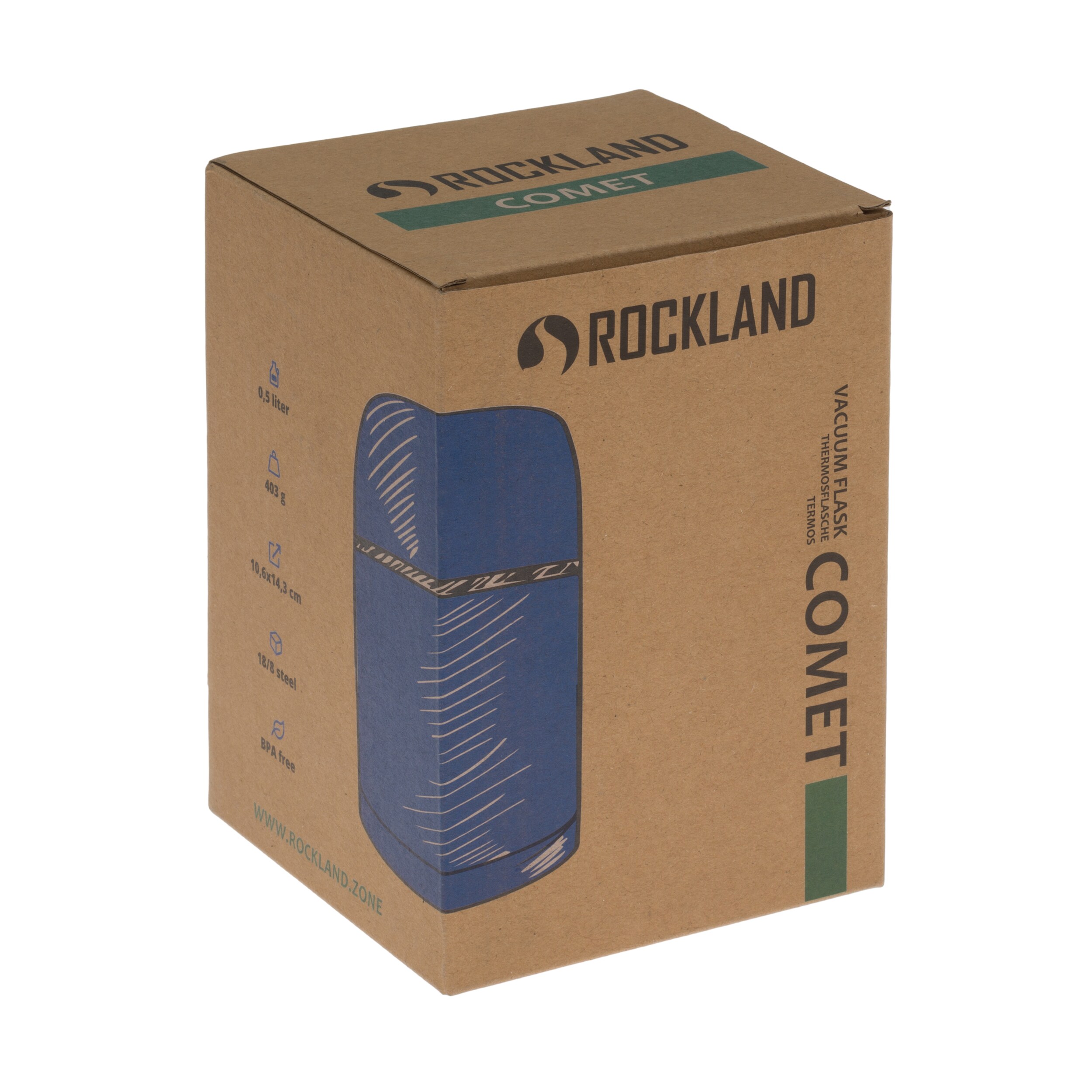 Termos obiadowy Rockland Comet 500 ml - Niebieski