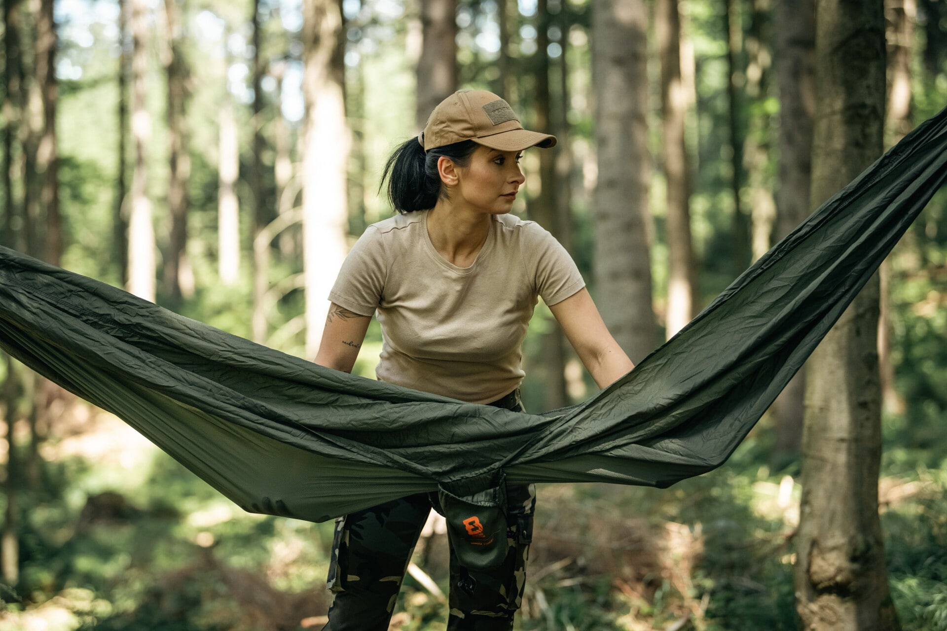 Hamak Badger Outdoor Forest - Olive