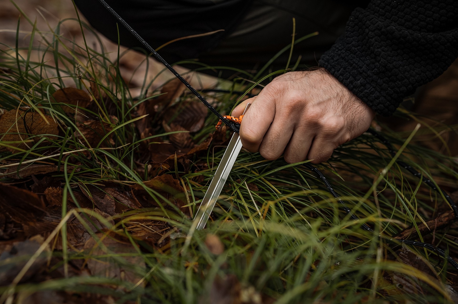 Śledzie aluminiowe Badger Outdoor Reflex - 4 szt.