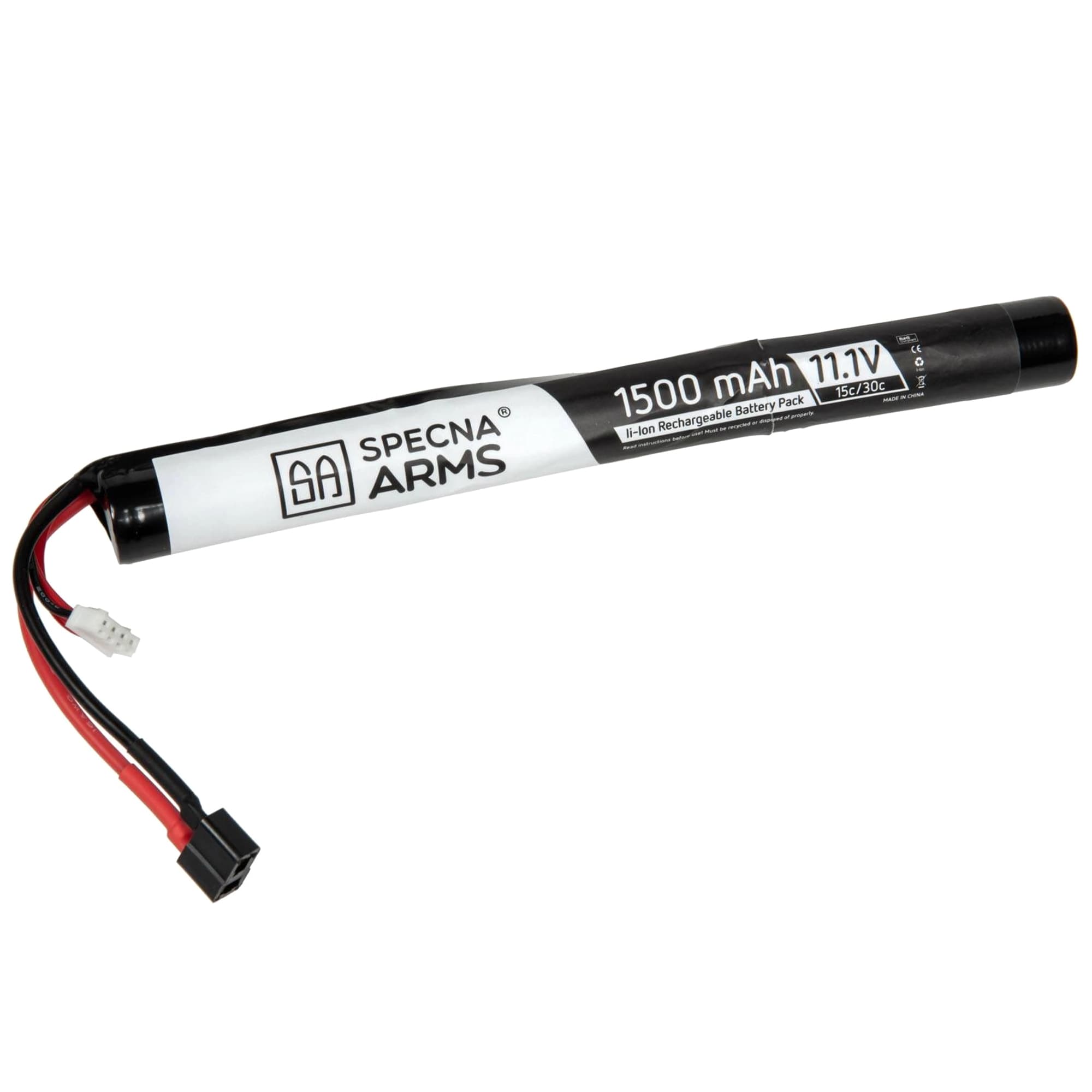 Akumulator ASG Specna Arms Stick pod pokrywę AK 1500mah 11,1V Deans 