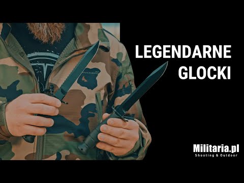 Nóż wojskowy Glock FM81 Gray z piłą