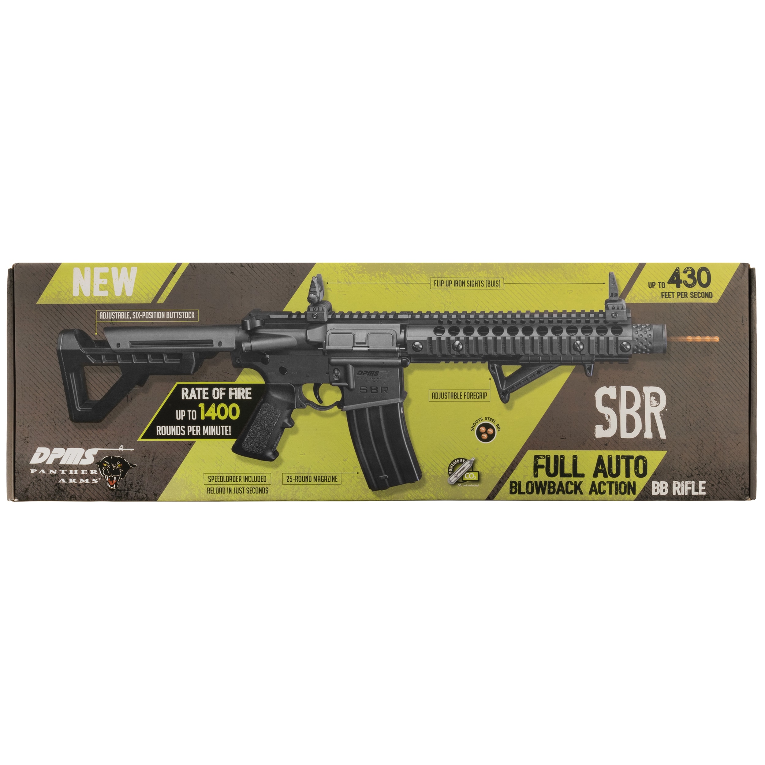 Wiatrówka Crosman Panther Arms DPMS SBR Full Auto