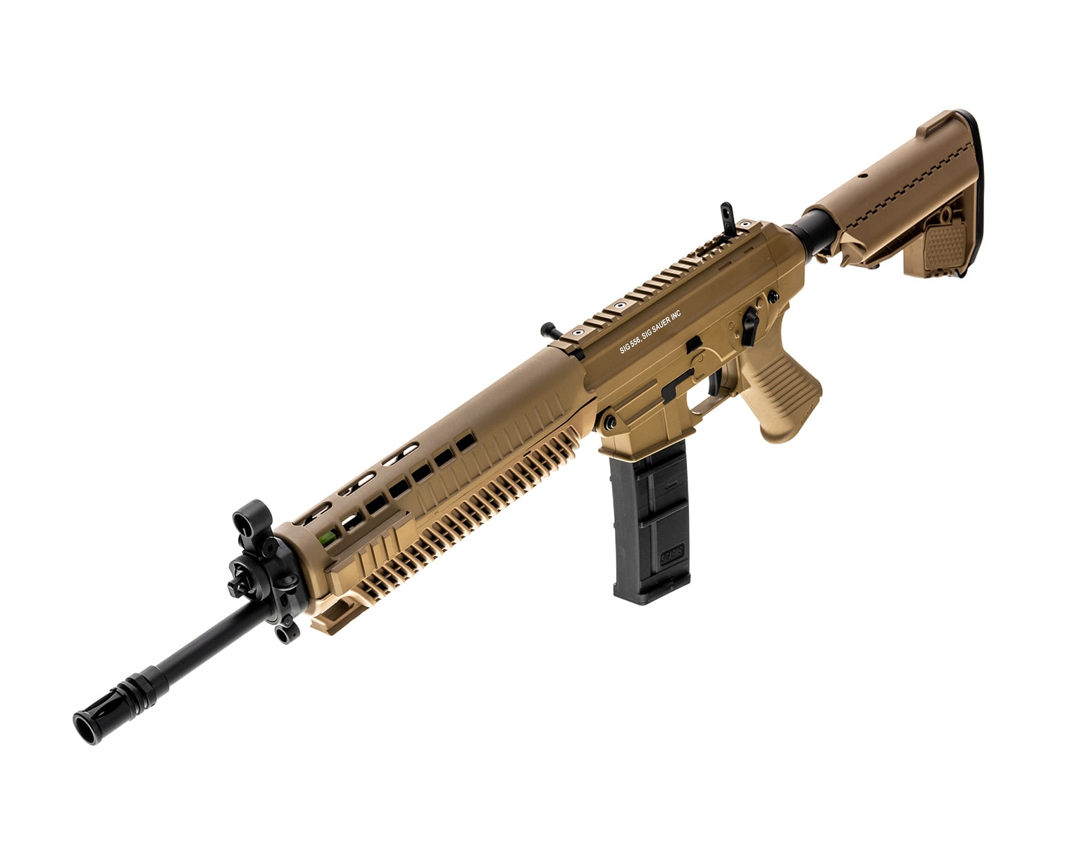 Karabinek szturmowy AEG Sig Sauer 556 - tan