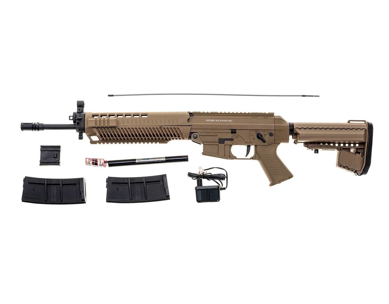 Karabinek szturmowy AEG Sig Sauer 556 - tan