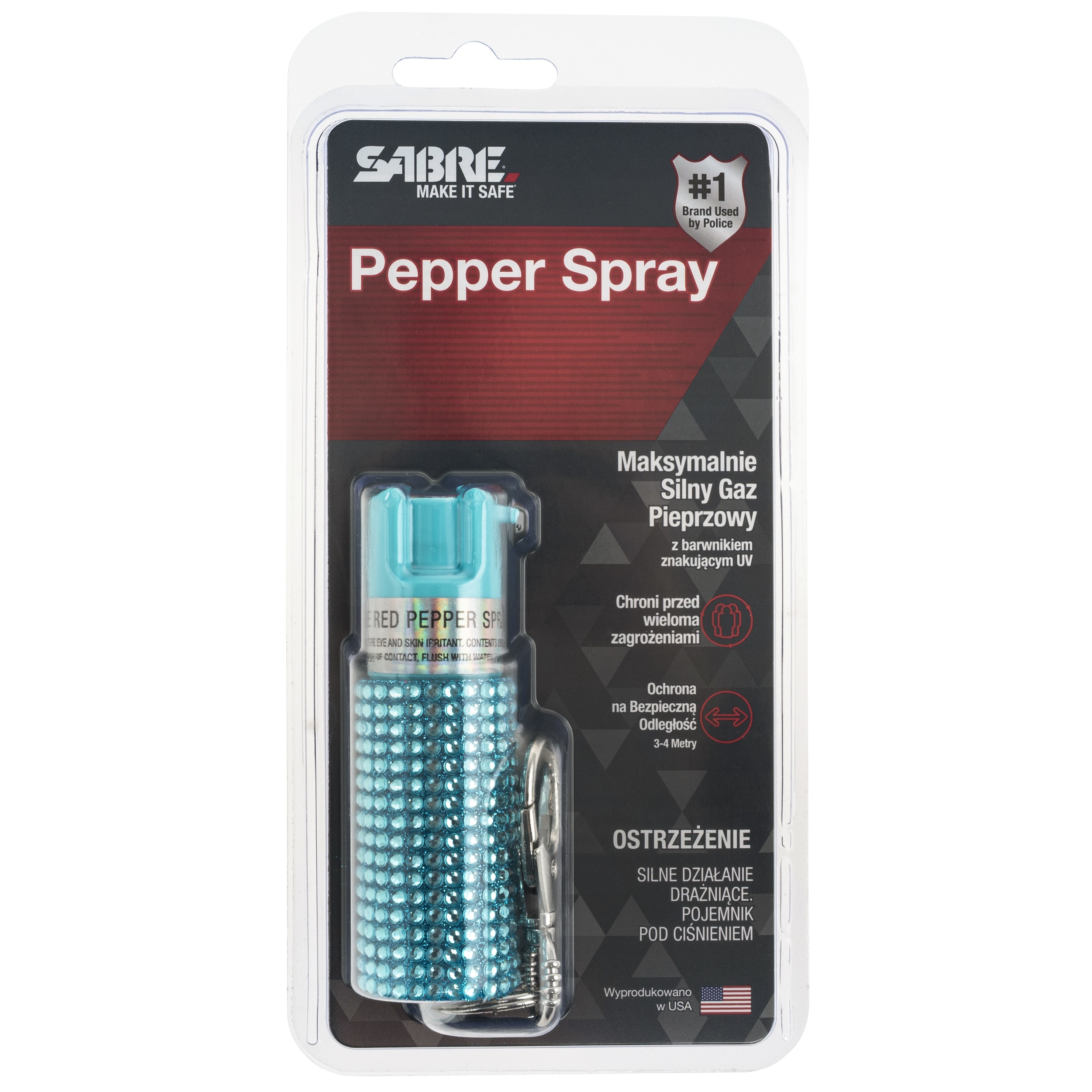 Gaz pieprzowy Sabre Red KR-J-TL-02 Stream 15,9 ml - Teal