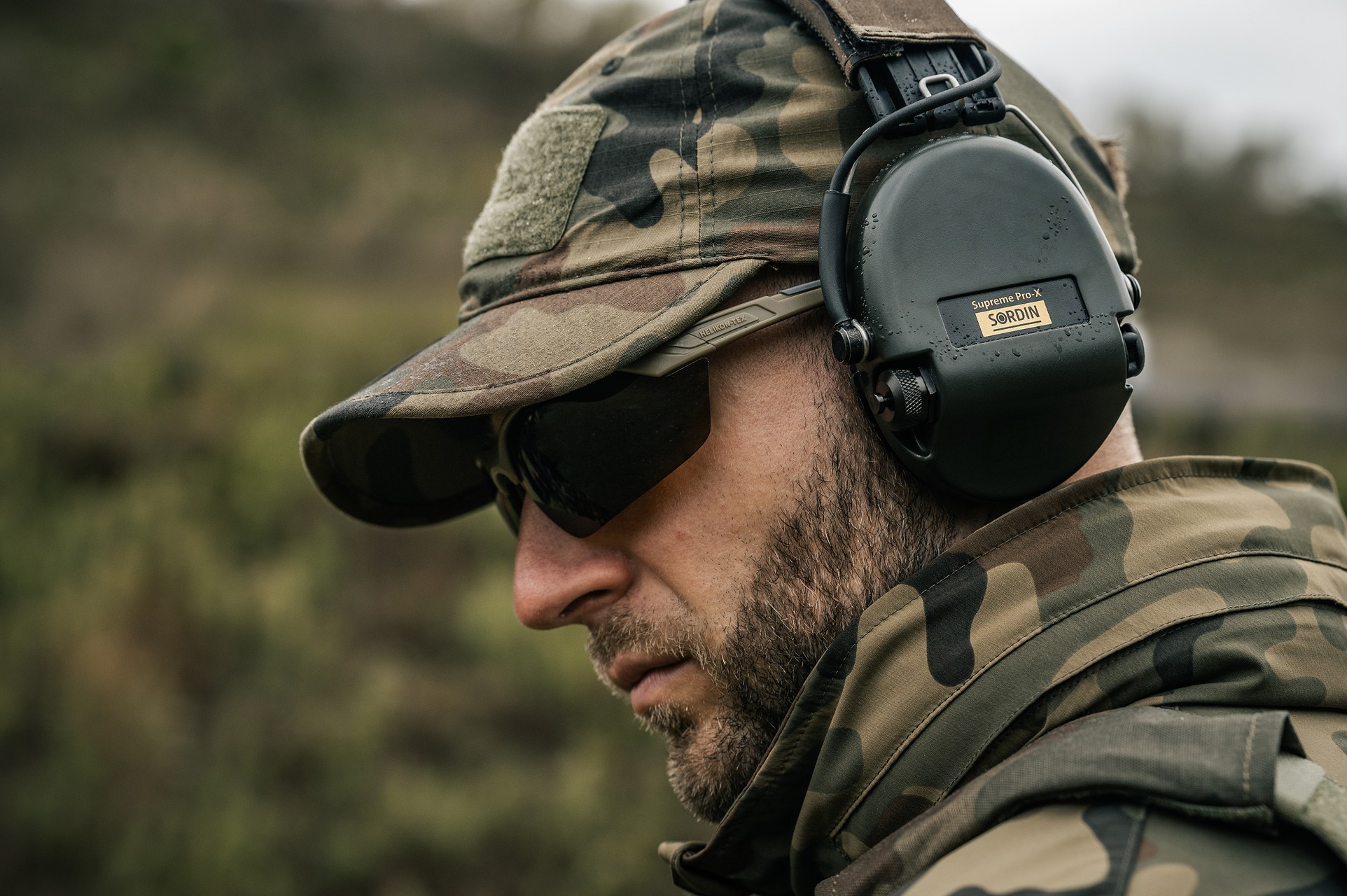 Ochronniki słuchu aktywne Sordin Supreme Pro-X - Green