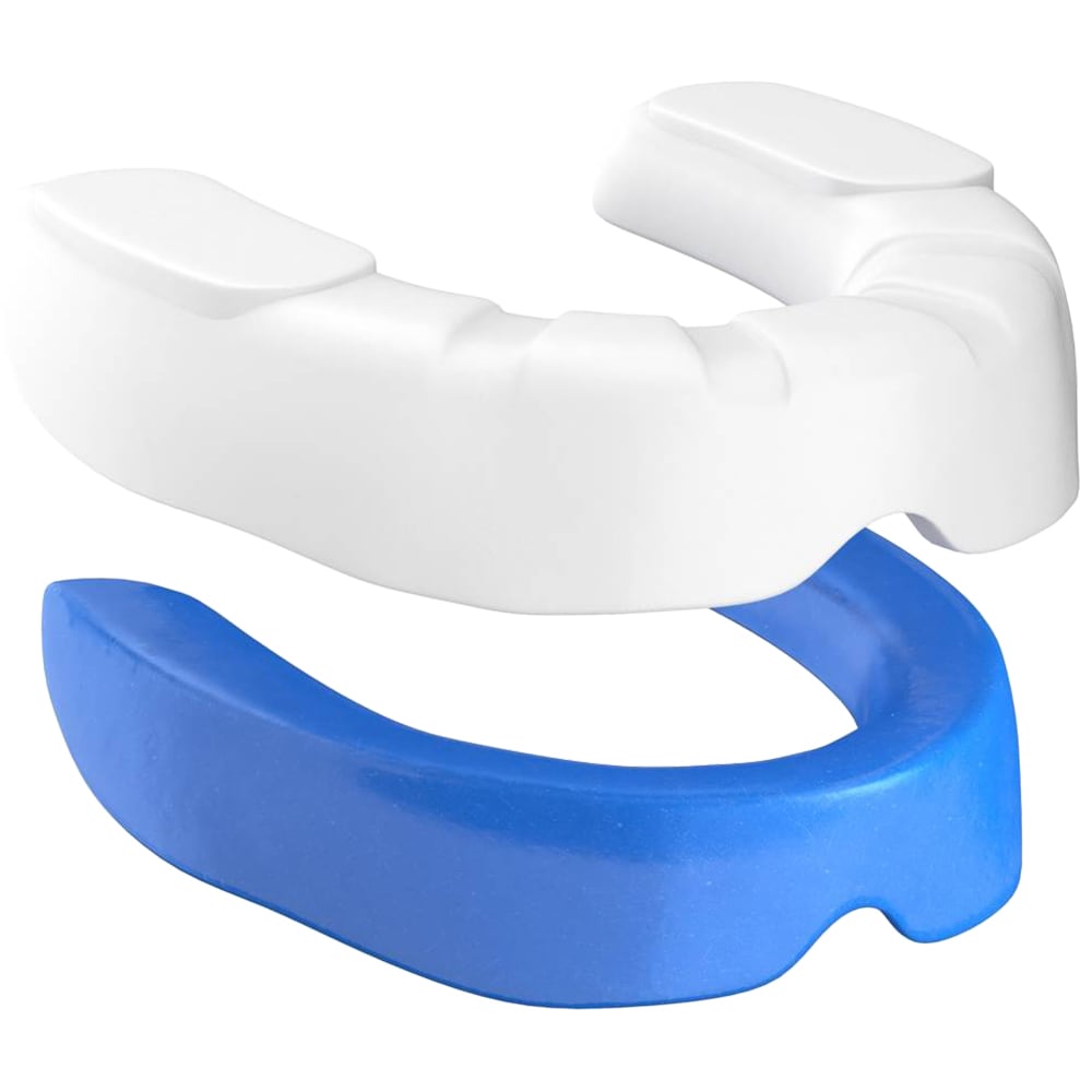 Ochraniacz na zęby DBX Bushido GelTech żelowy - Biały/Niebieski