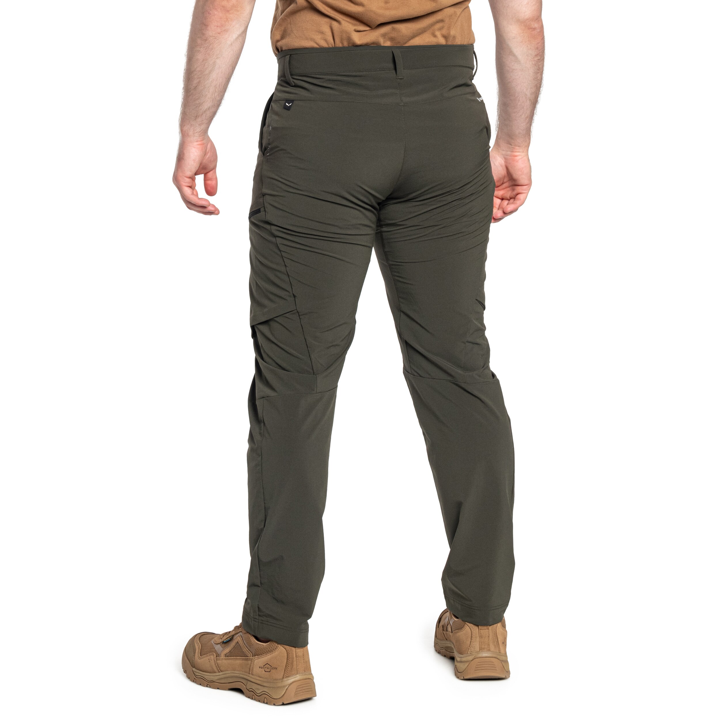 Spodnie Salewa Puez Durastretch Cargo - Dark Olive