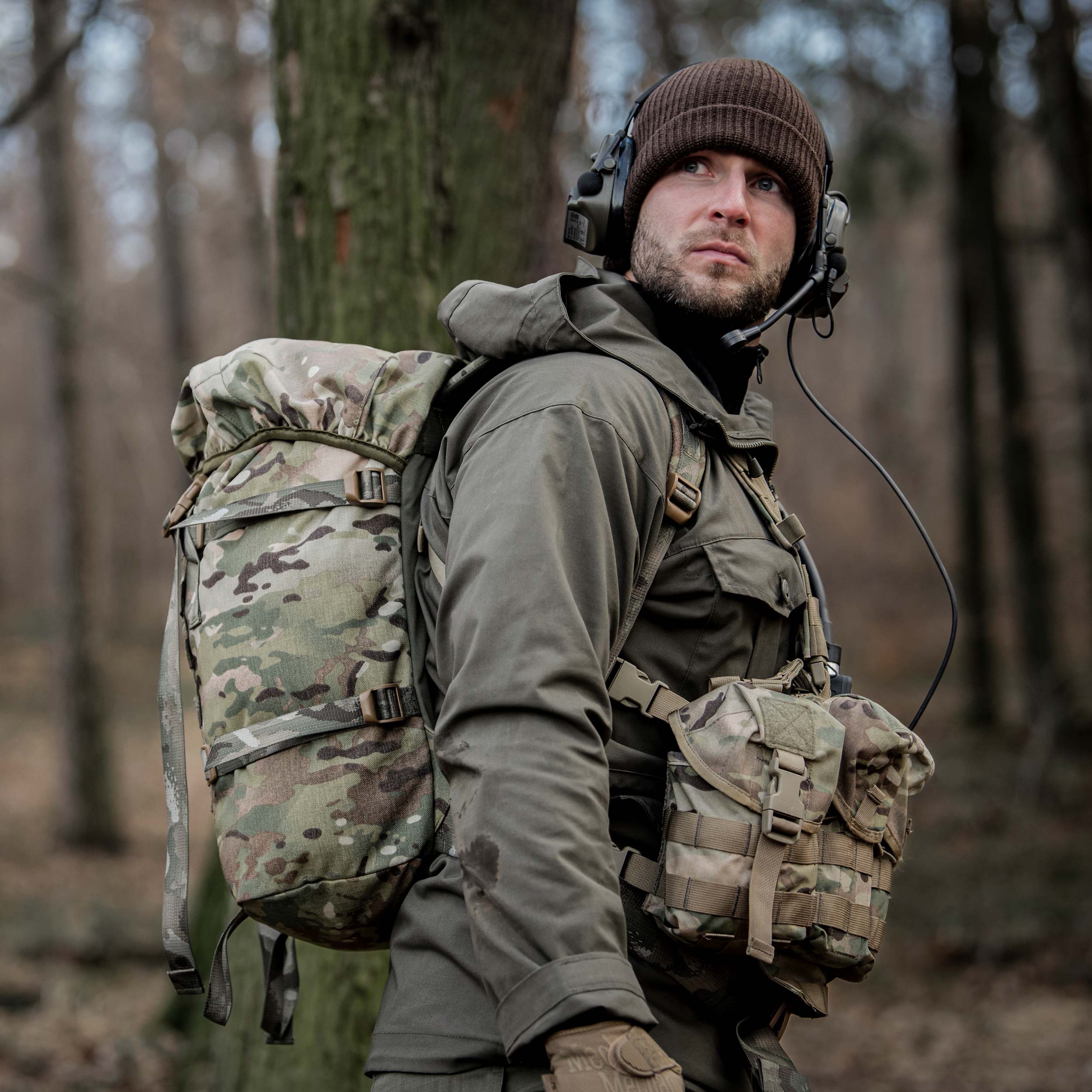 Czapka wełniana Mil-Tec - Olive