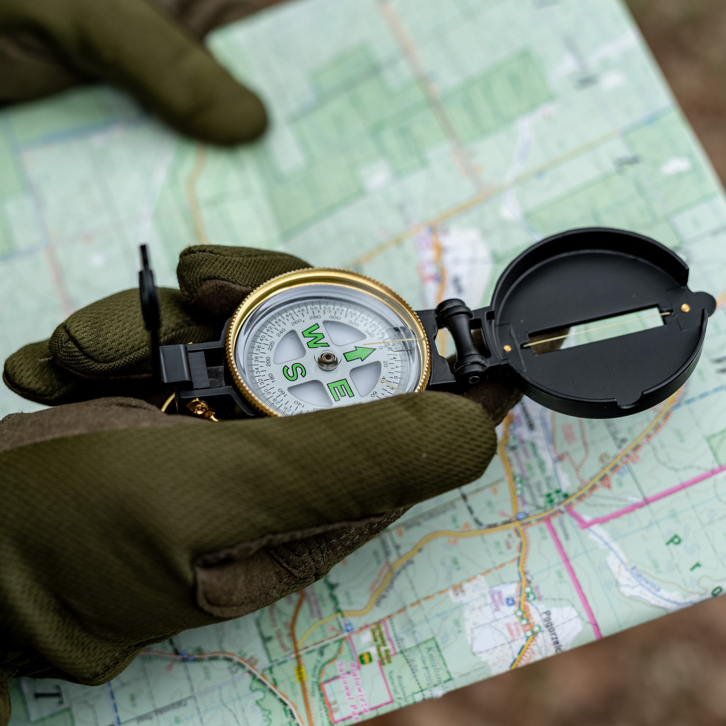 Busola Mil-Tec Officer - aluminiowa obudowa