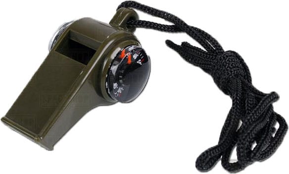 Gwizdek z kompasem i termometrem Fosco