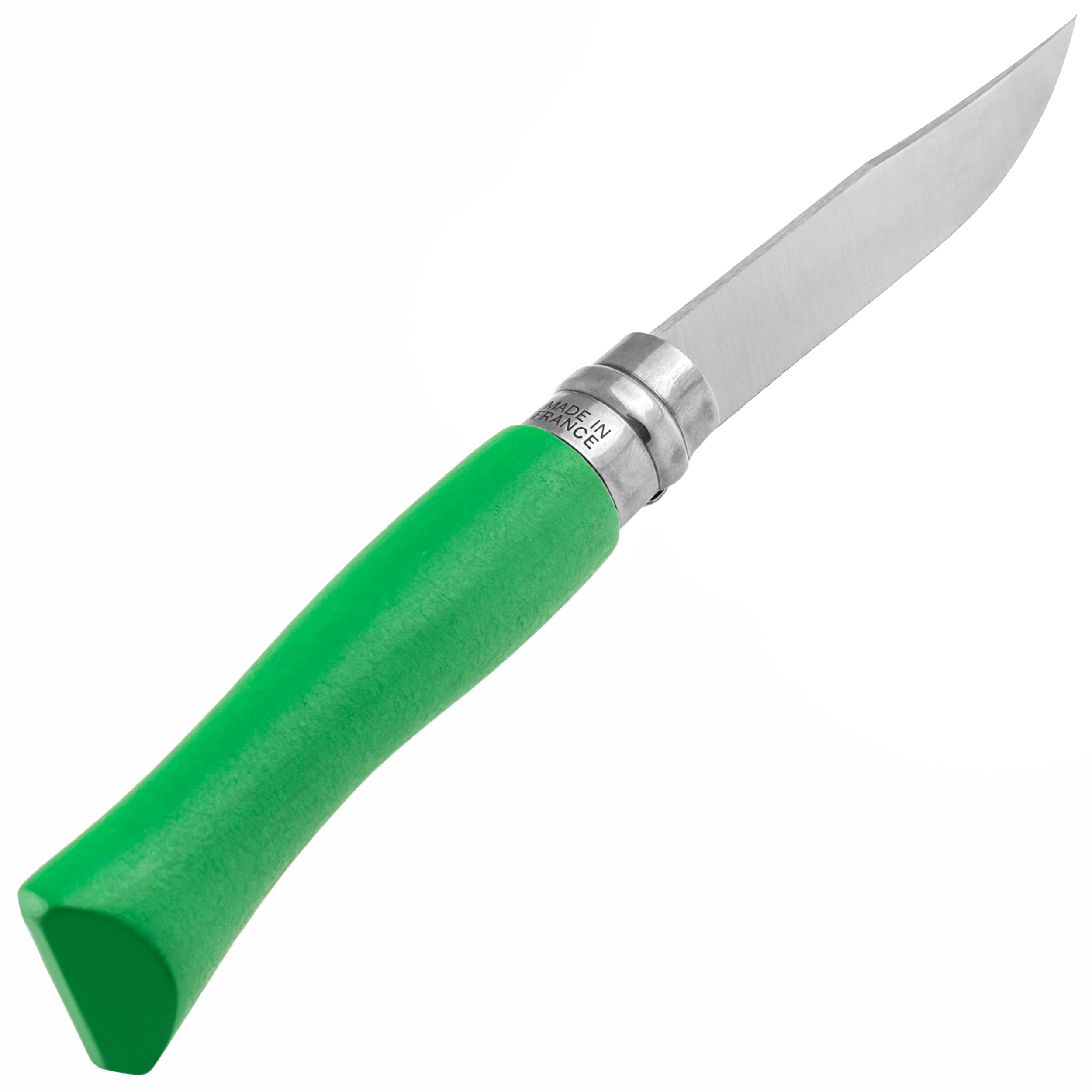 Nóż składany Opinel No.7 Colorama Inox blister - Green