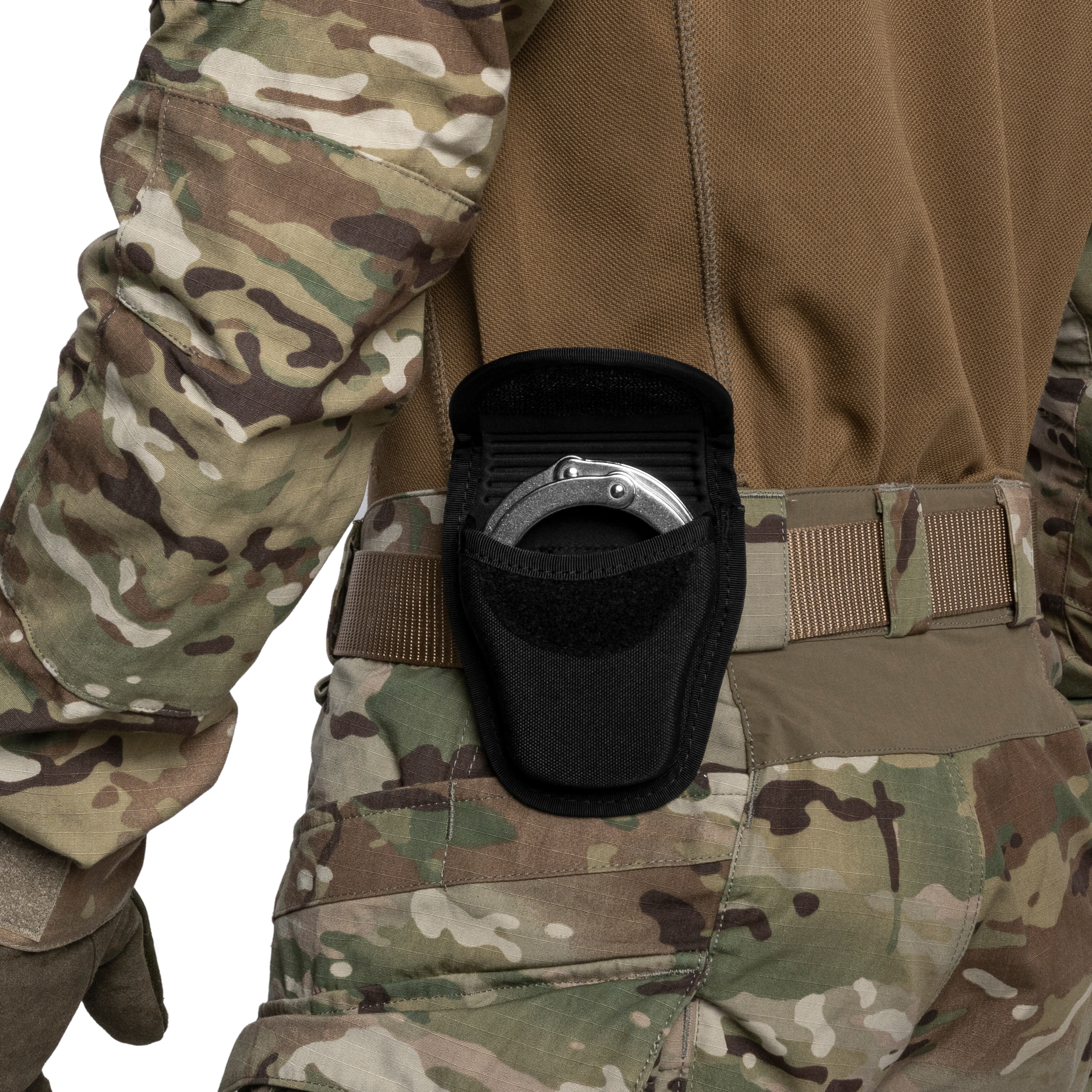 Kabura na kajdanki Mil-Tec - Black