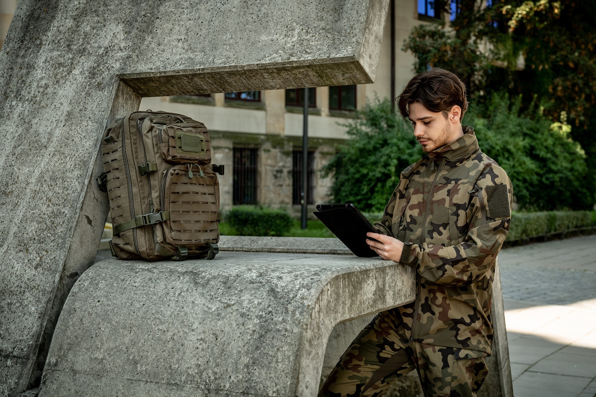 Рюкзак Mil-Tec Assault Pack Laser Cut Large 36 л - Olive