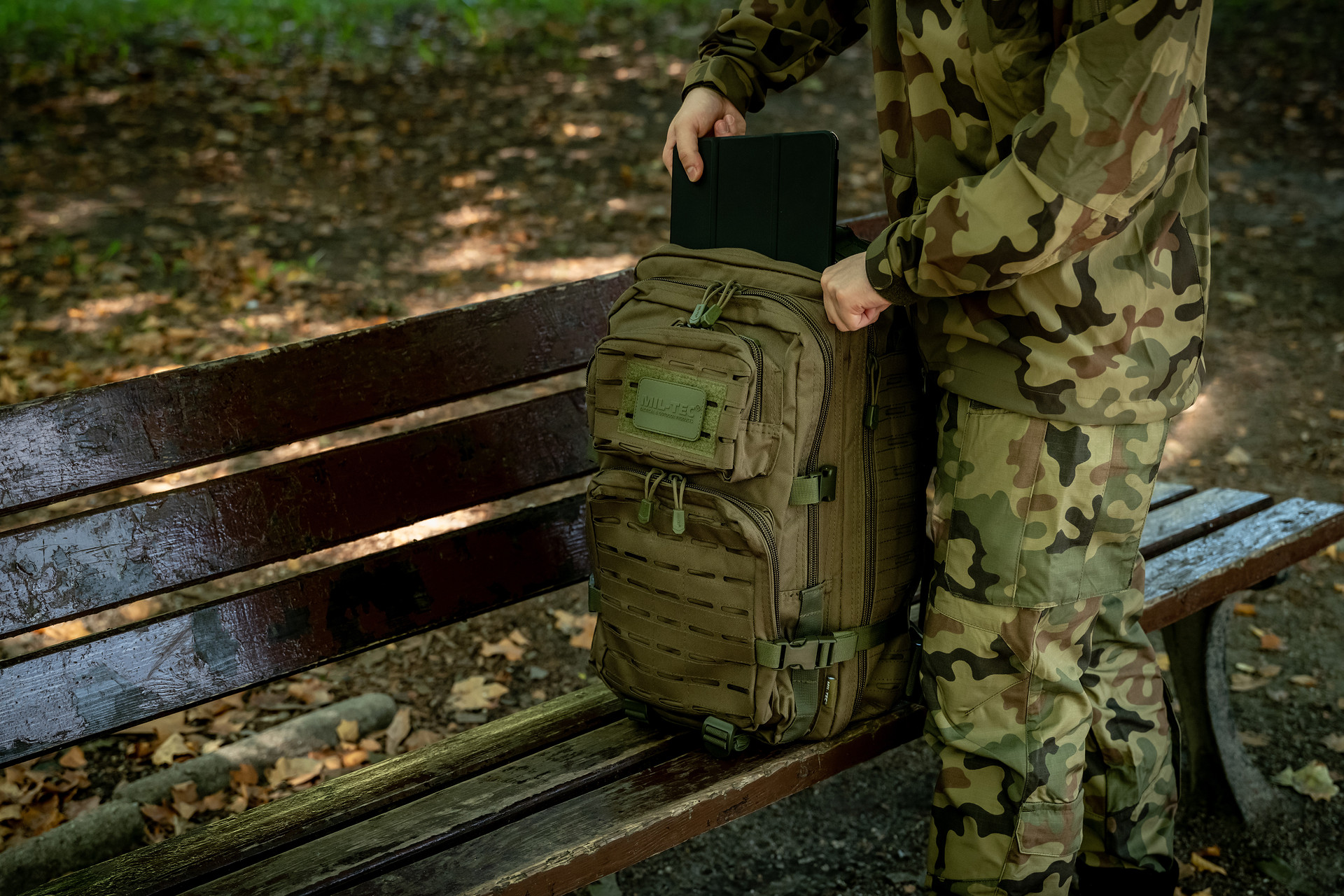Plecak Mil-Tec Assault Pack Laser Cut Large 36 l - Olive