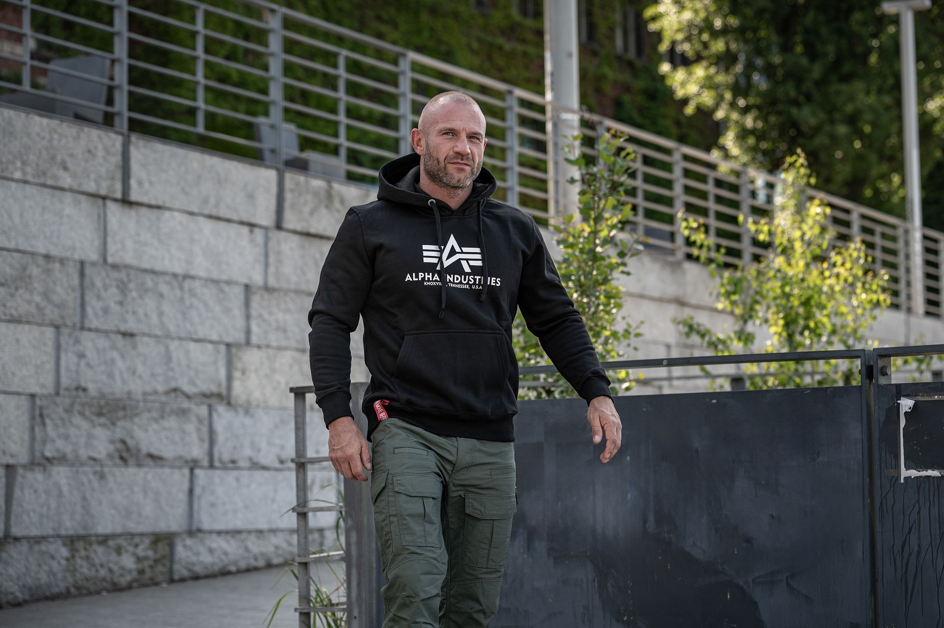 Bluza Alpha Industries Basic Hoody - Black