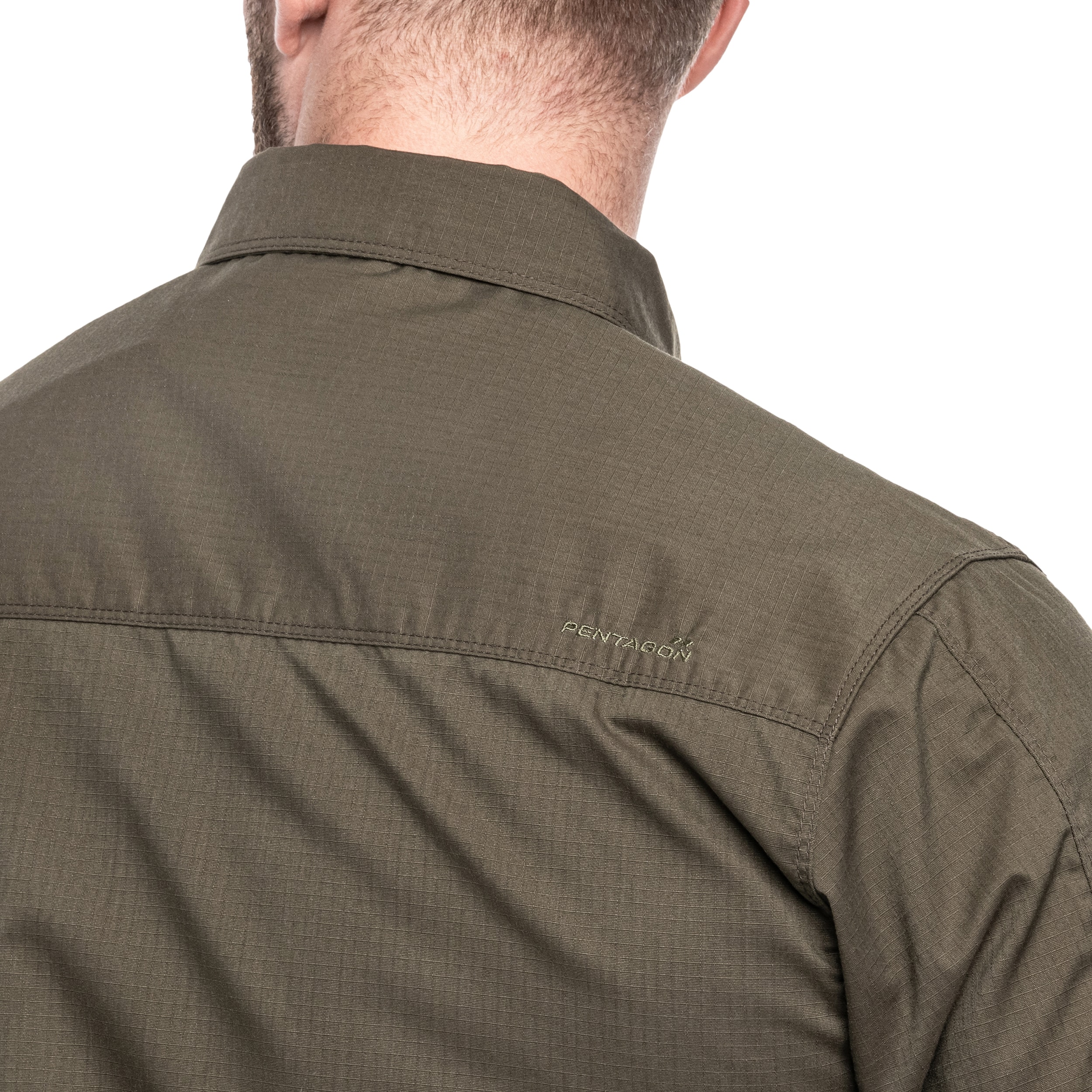 Koszula taktyczna Pentagon Plato Short Sleeve - Ranger Green