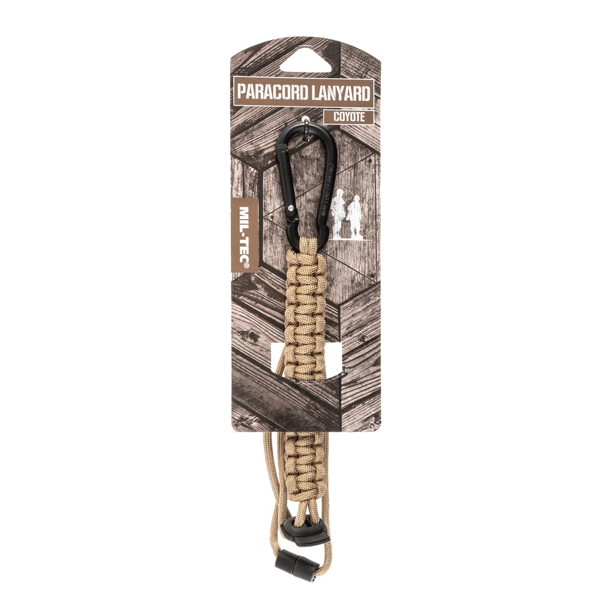 Smycz z paracordu Mil-Tec - Coyote Tan