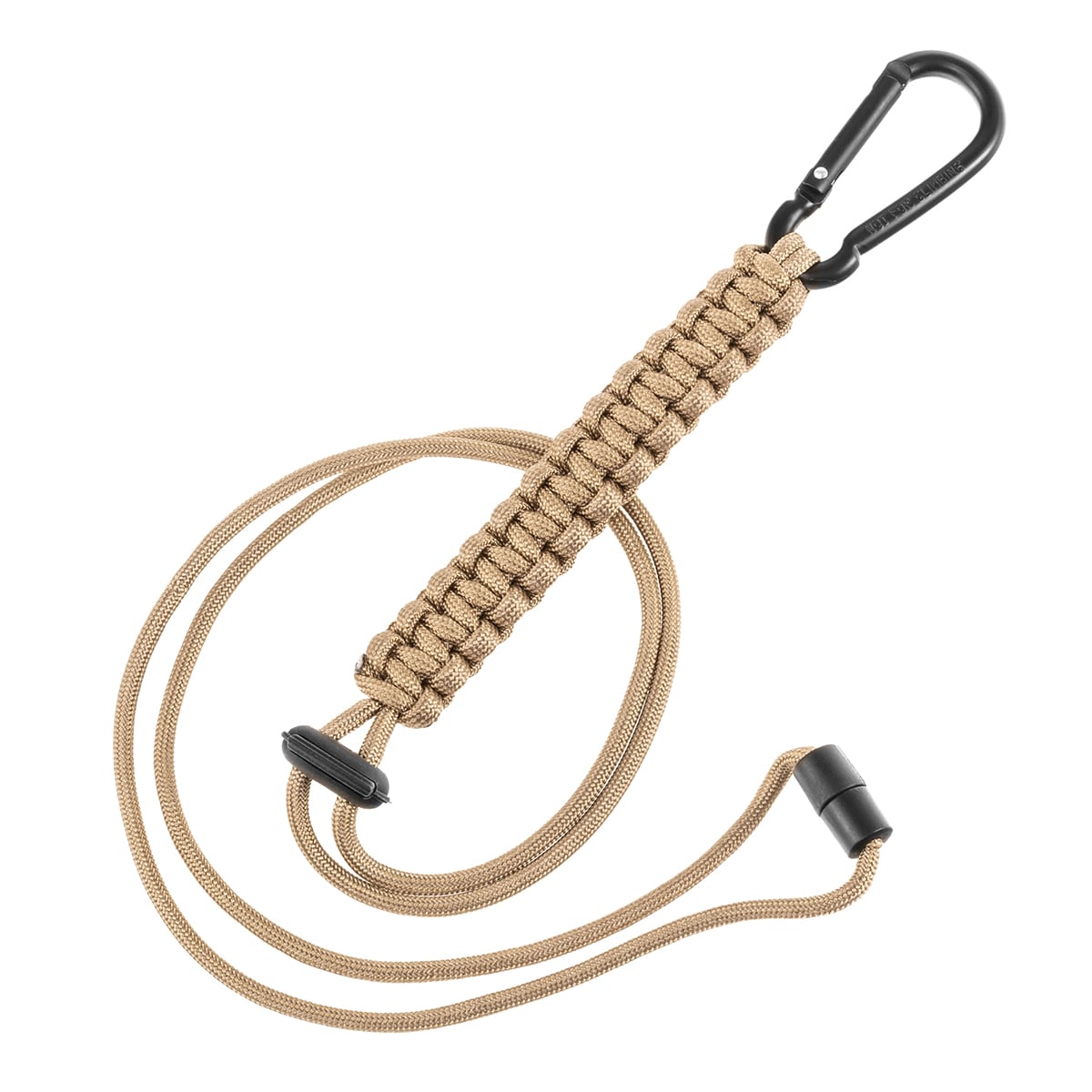 Smycz z paracordu Mil-Tec - Coyote Tan