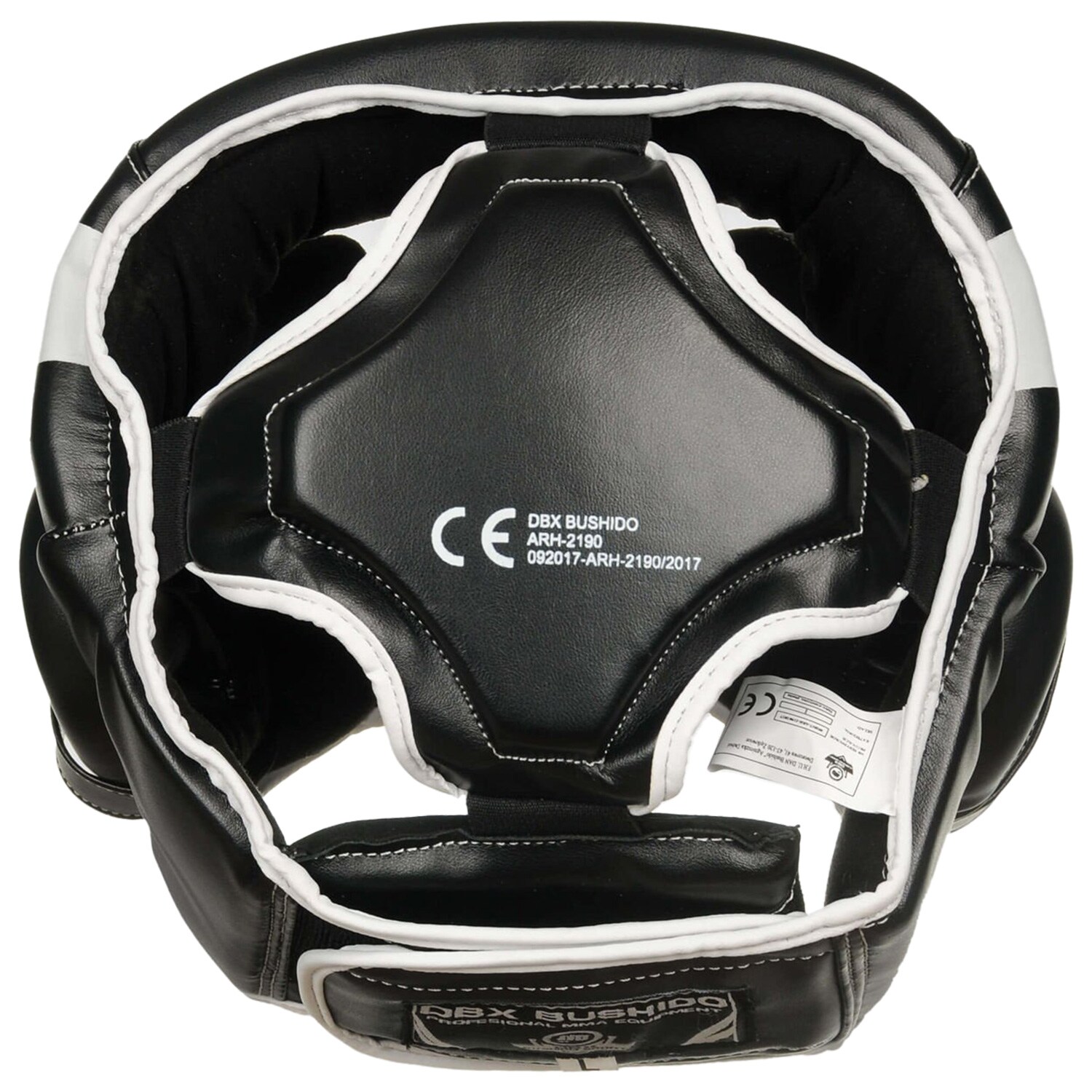 Kask bokserski DBX Bushido treningowy/sparingowy - Czarny