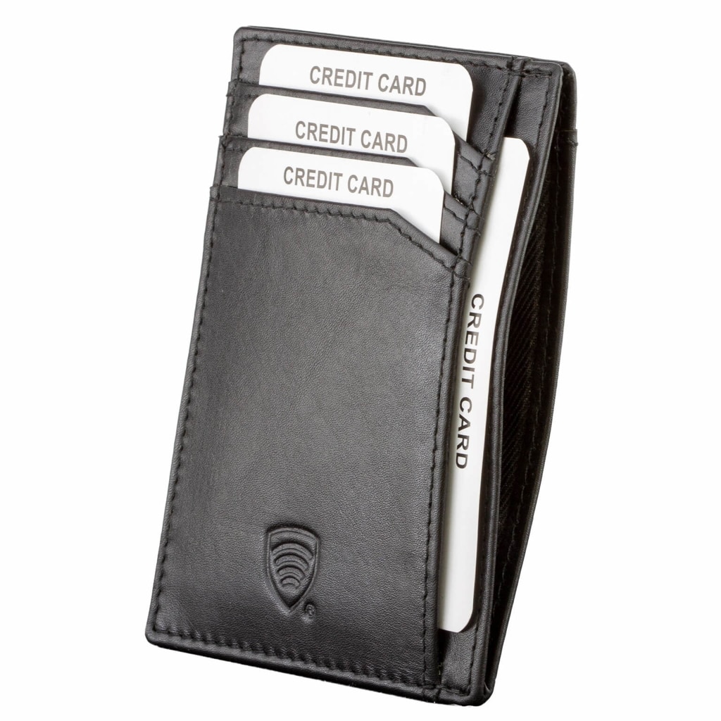 Skórzane etui ochronne RFID Stop Koruma na kartę płatniczą