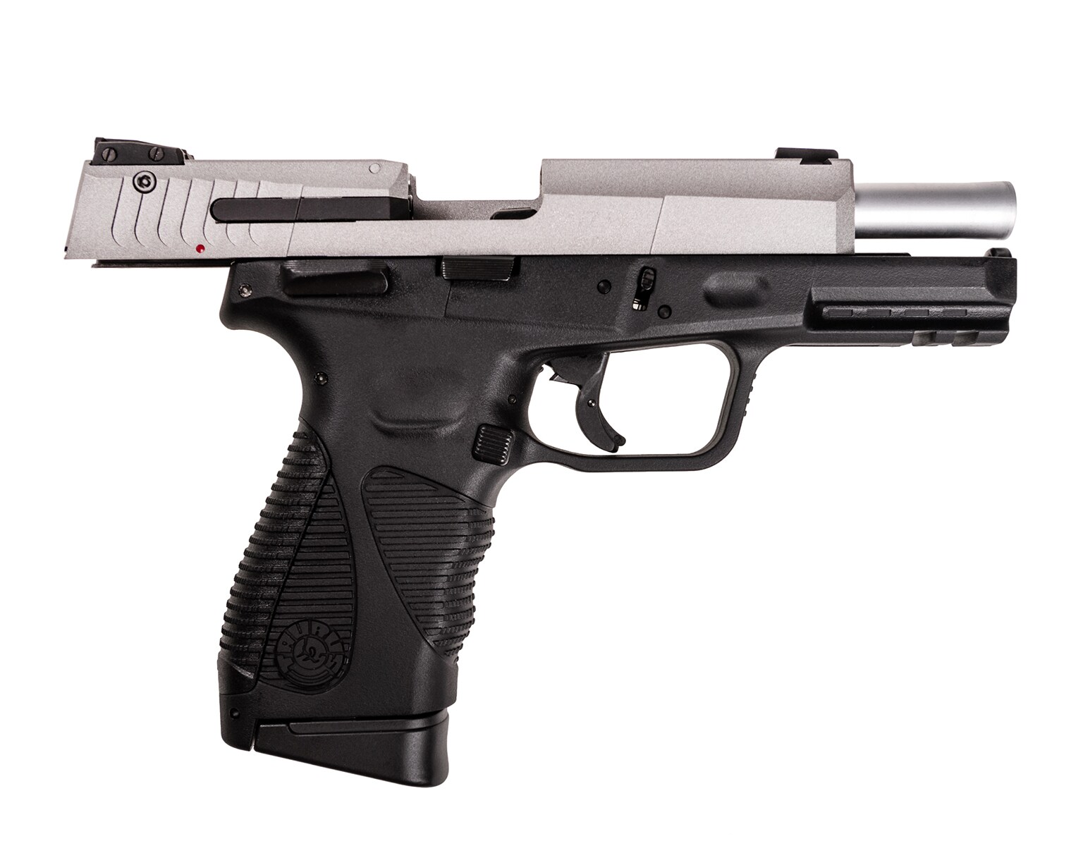 Pistolet GBB Cybergun Taurus PT 24/7 G2 Metal Slide Dual Tone - Black/Silver