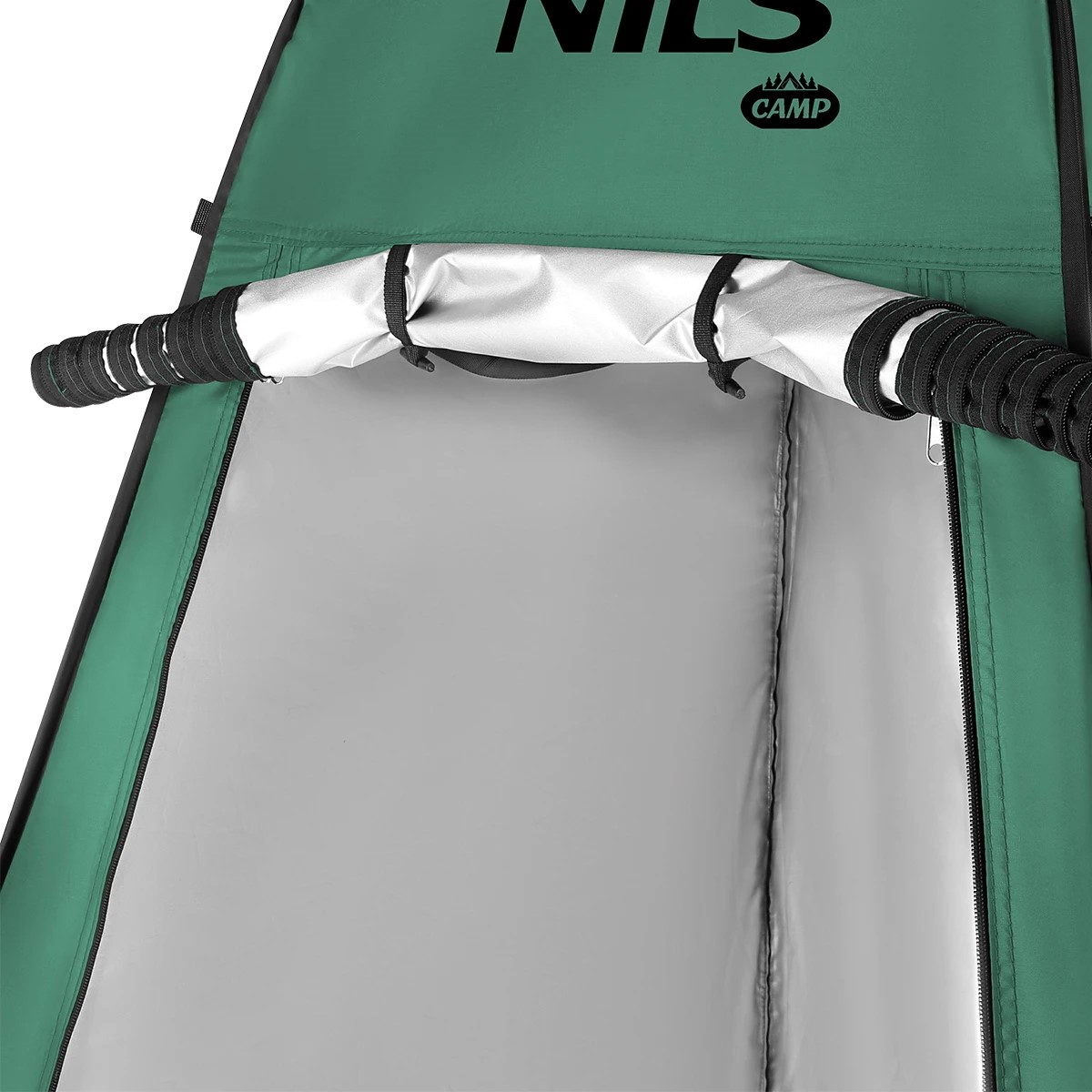 Туристична роздягальня Nils Camp NC1706 - Зелена