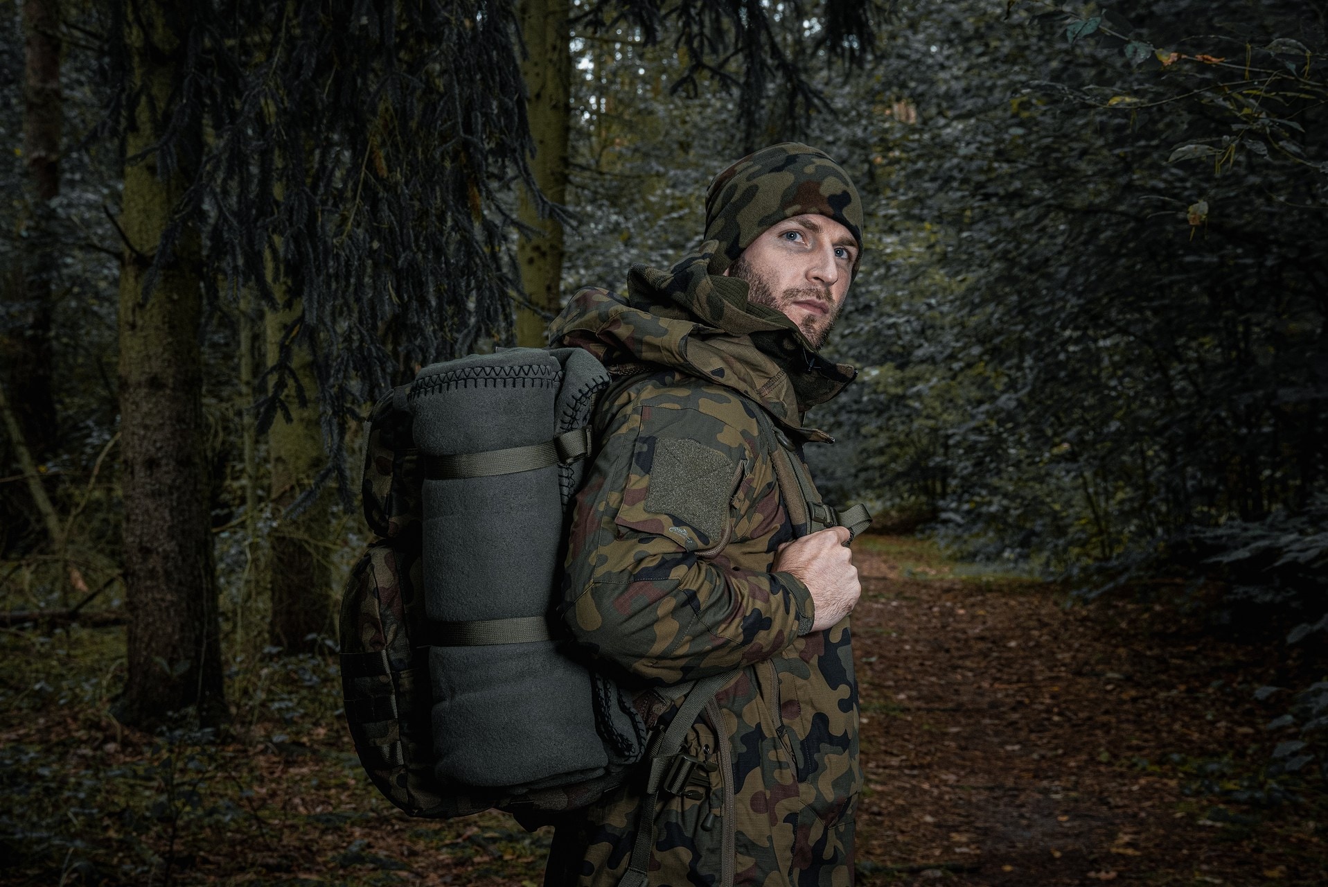 Koc polarowy Brandit - Olive