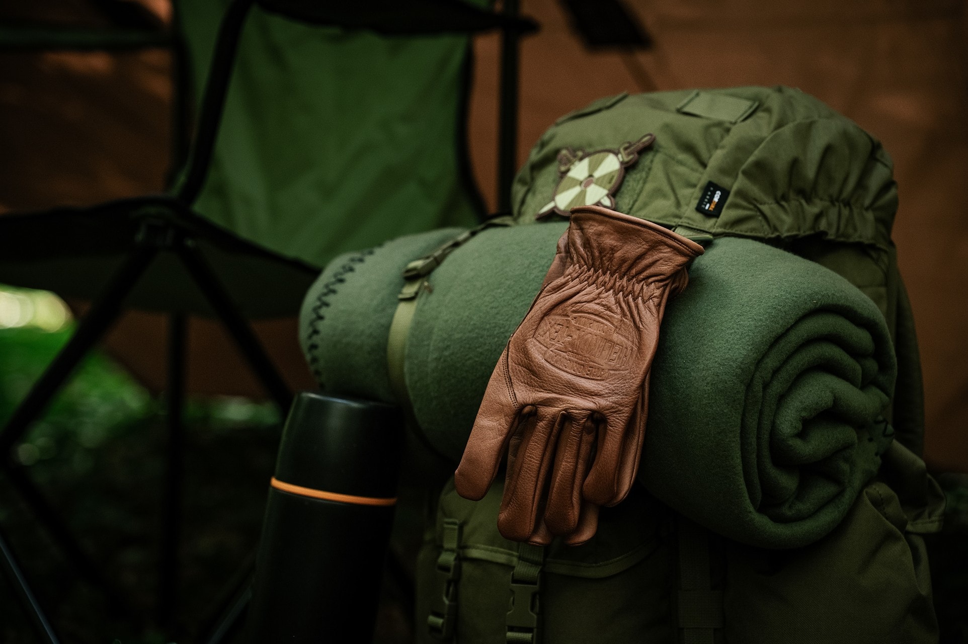 Koc polarowy Brandit - Olive