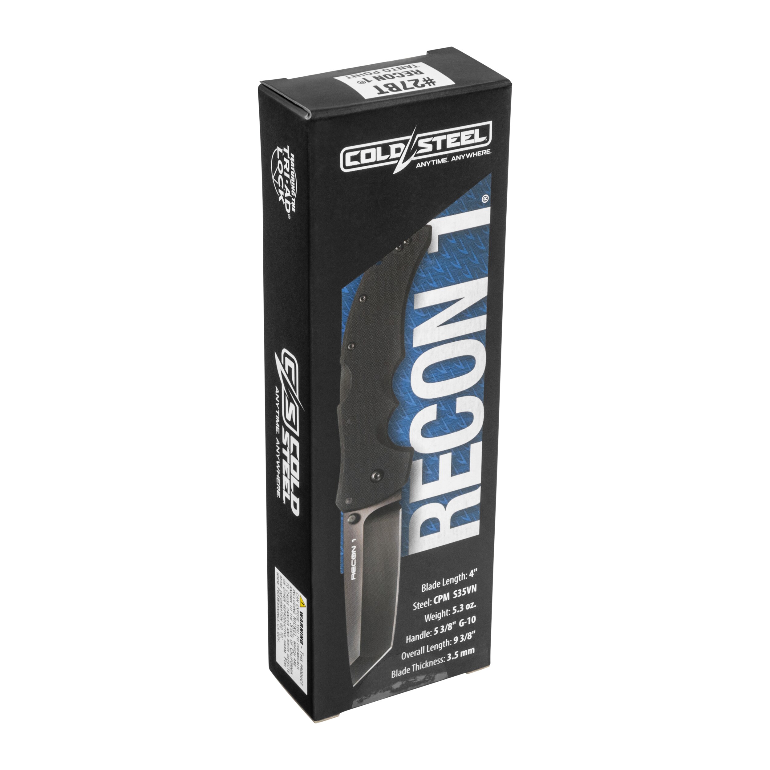Nóż składany Cold Steel Recon 1 Tanto S35VN